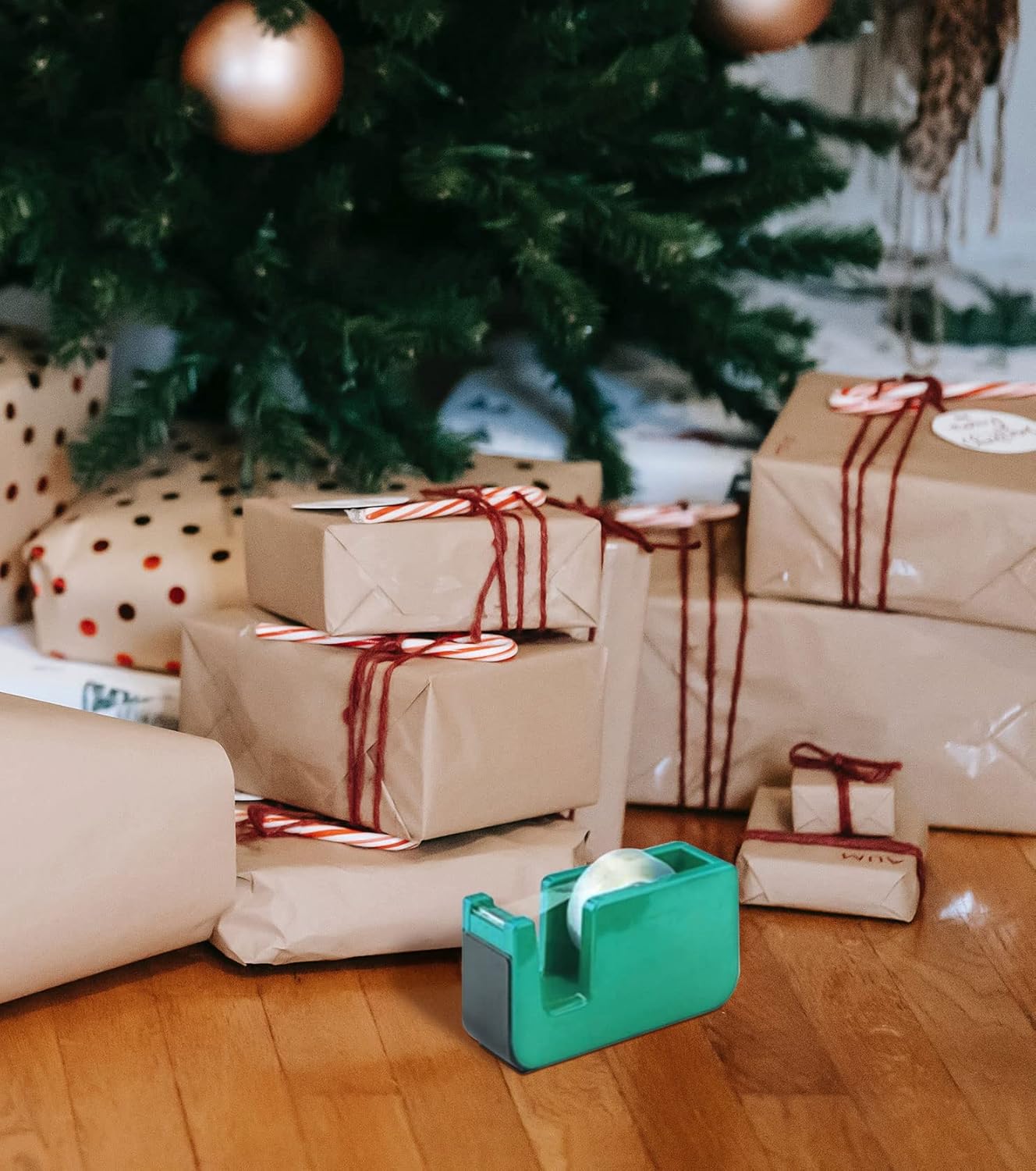 24 Rolls Transparent Tape Refills, Clear Tape Dispenser Refill Rolls, Glossy Gift Wrap Tapes for Office, School, Home, 3/4 x 800 Inches