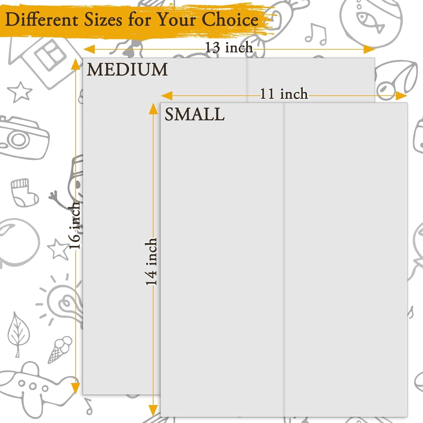 3Pcs Small Trifold Poster Board, 21 x 14 inches White Tri Fold Poster Boards Corrugated Presentation Board Science Fair Display Boards for School Fun Projects, Exhibitions and Business