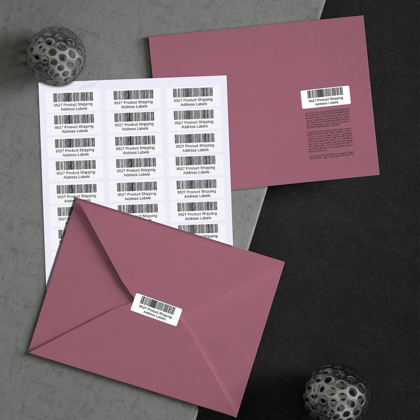 9527 Product 30 up Sticker Labels 1 x 2-5/8 FBA Shipping Address Labels SKU Labels for Laser/Ink Jet Printer, 30 Sheets Total 900 Labels