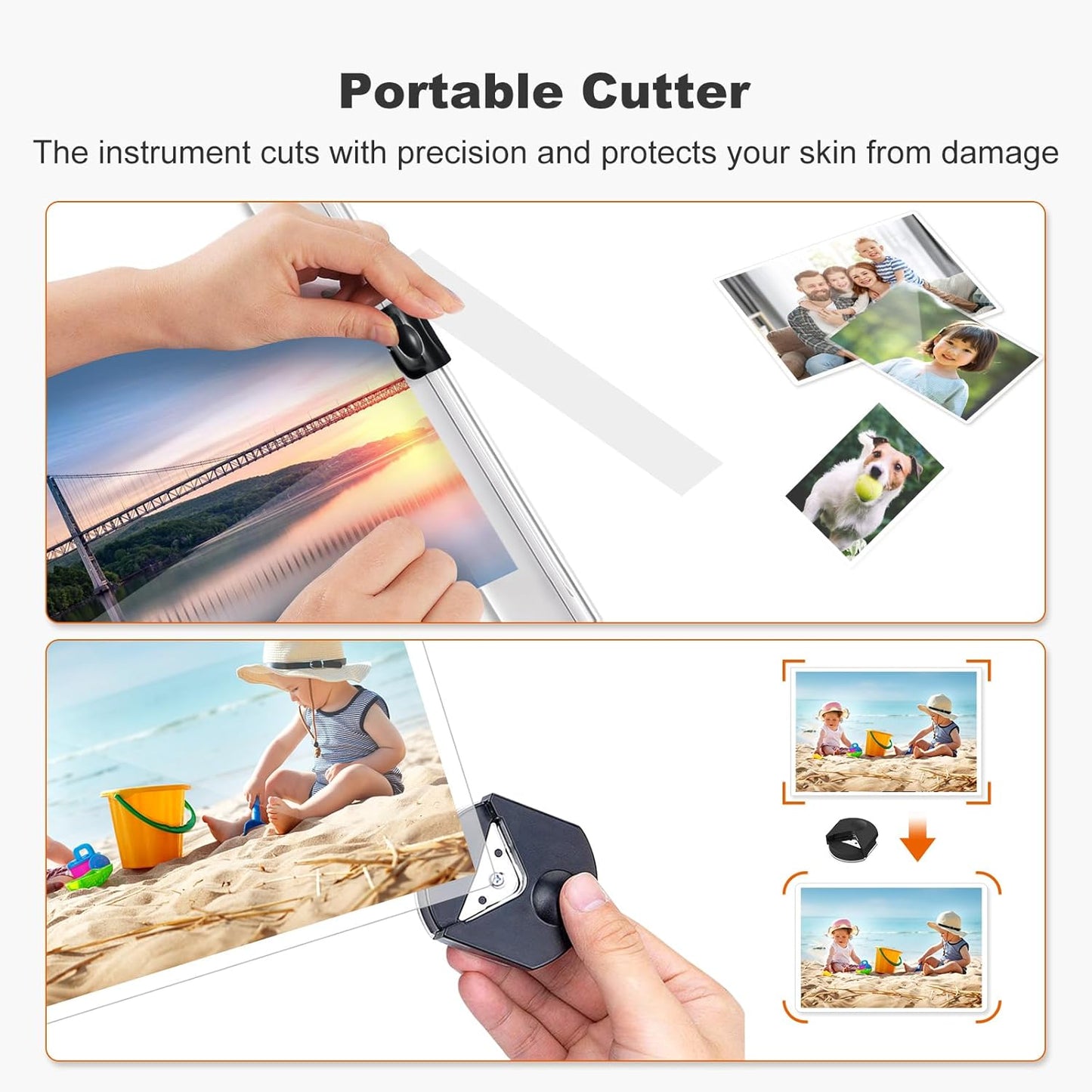 Bonsaii Laminator, 9 Inch 4 in-1 Thermal Laminator Machine Never Jam Technology with 40 Laminting Sheets, Paper Cutter, Corner Rounder for Home Office School Business