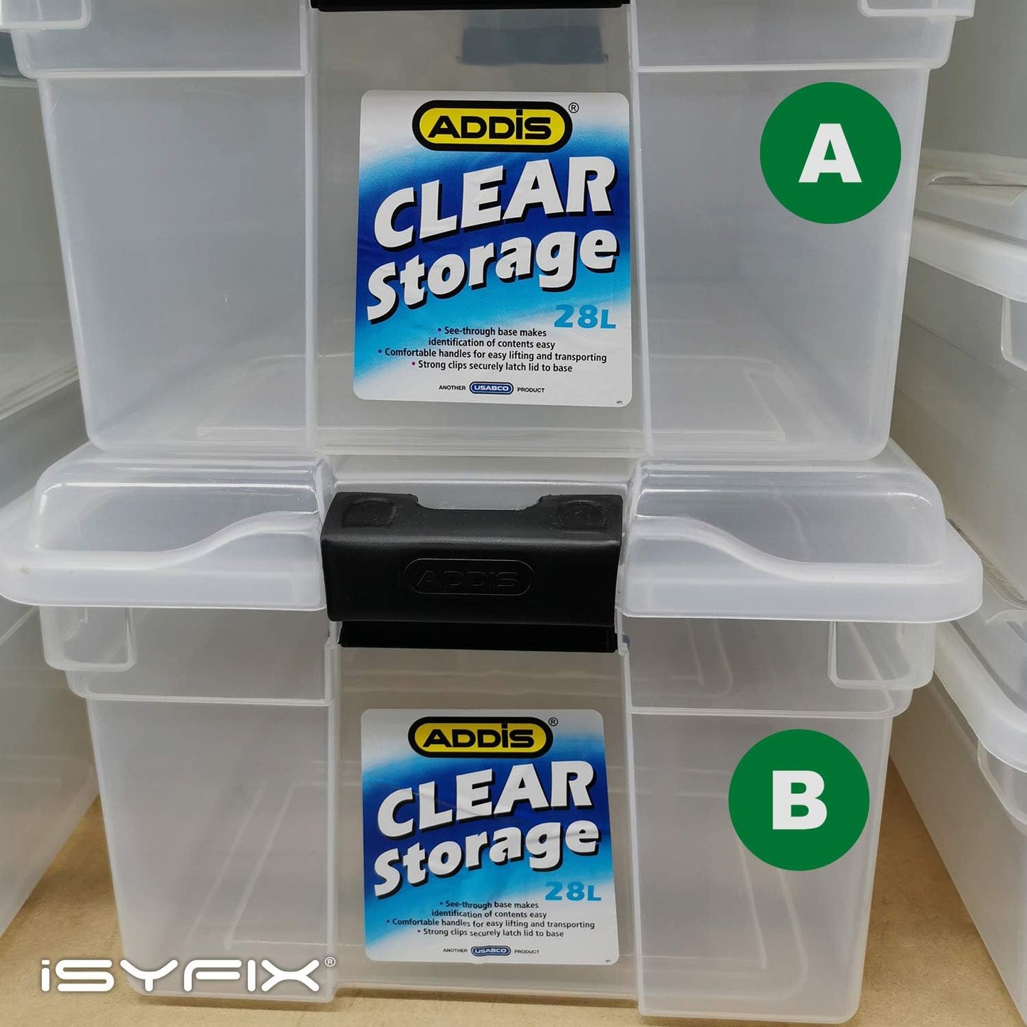 iSYFIX Green Vinyl Letters Stickers - 2 inch Self-Adhesive, A to Z, 4 of Each Letter - Premium Decal for Indoor & Outdoor, for Inventory, Storage, Organizing, Alphabet for Boxes, Toolbox, Lockers