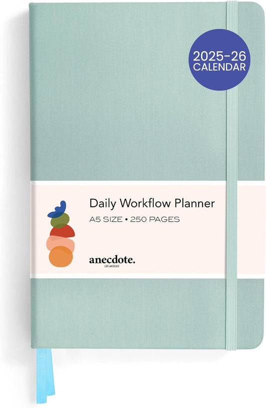 Anecdote 2026 Planner: A Monthly, Weekly & Daily Planner 2026 for Planning Your Success - A5 Size Hardcover Start Anytime and Achieve your Goals - Dutch Blue
