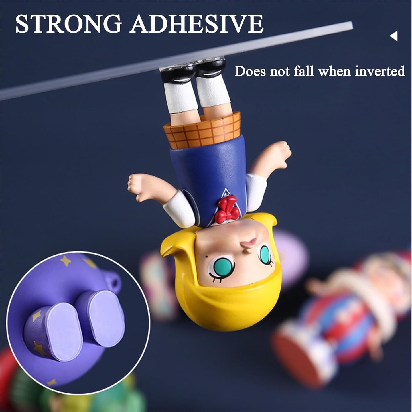 Adhesive Stick dots Two-Sided Sided Mounting Putty Stick Tack for Wall Hanging Crafts Balloons Festival Party Decorations,Clean Removable(.39"*0.39"-300)