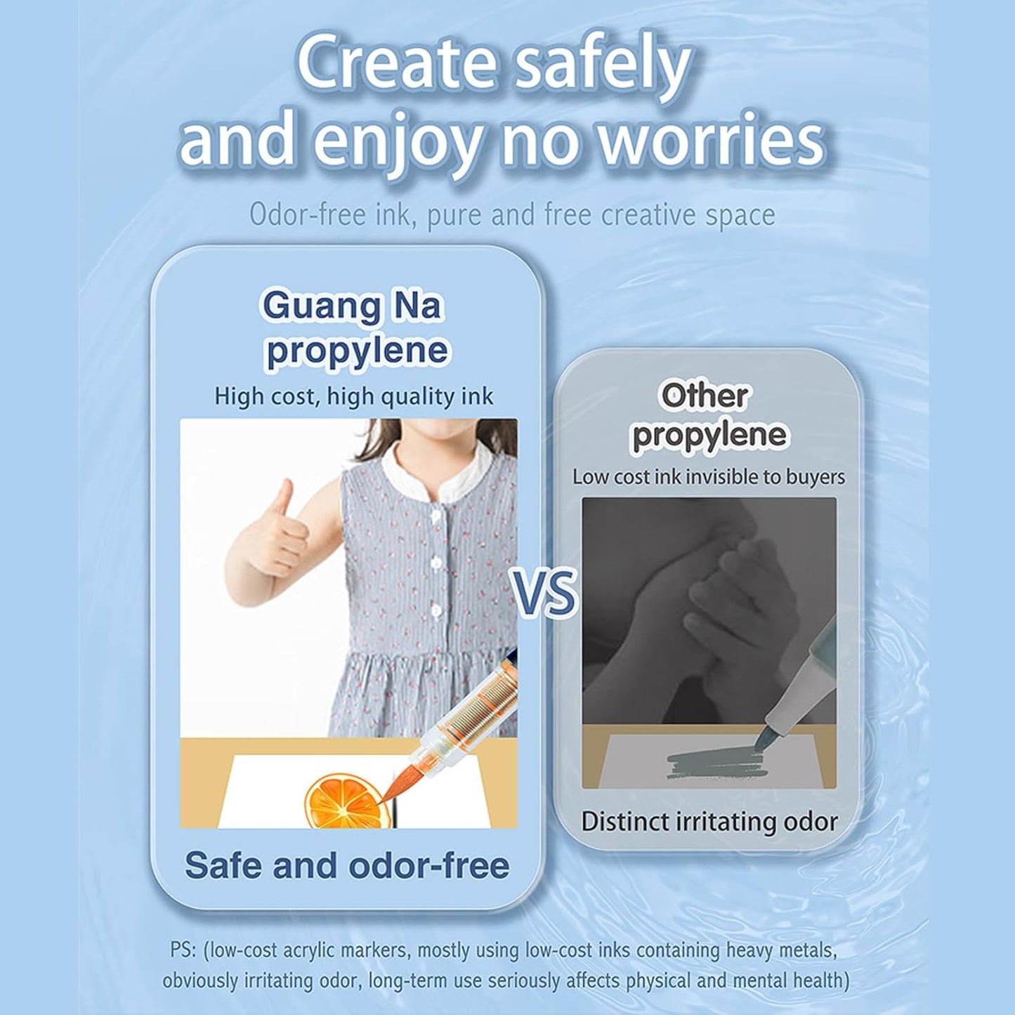 120 Color Paint Markers, Soft Brush Tip Acrylic Paint Pens, Quick-Drying Waterproof Markers for Canvas, Rock, Wood, Stone, Glass, Ceramic, Fabric Painting