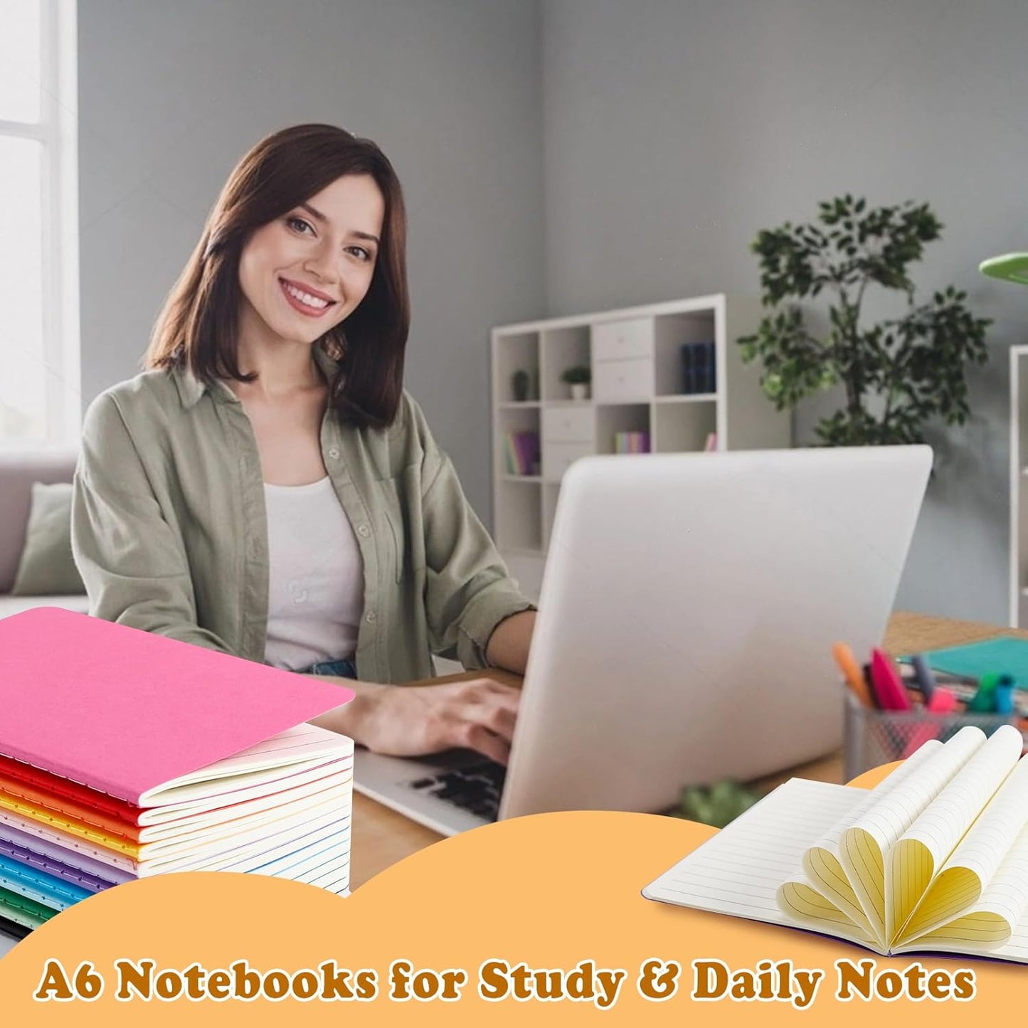 60 Pack Mini Notebooks Bulk,3.5 x 5.5 in Small Pocket Notebooks,Colorful Pocket Notebook Journals Bulk,Colorful Cover Lined Notepad for Travelers Office Supplies,12 Colors, 30 Sheets/60 Pages