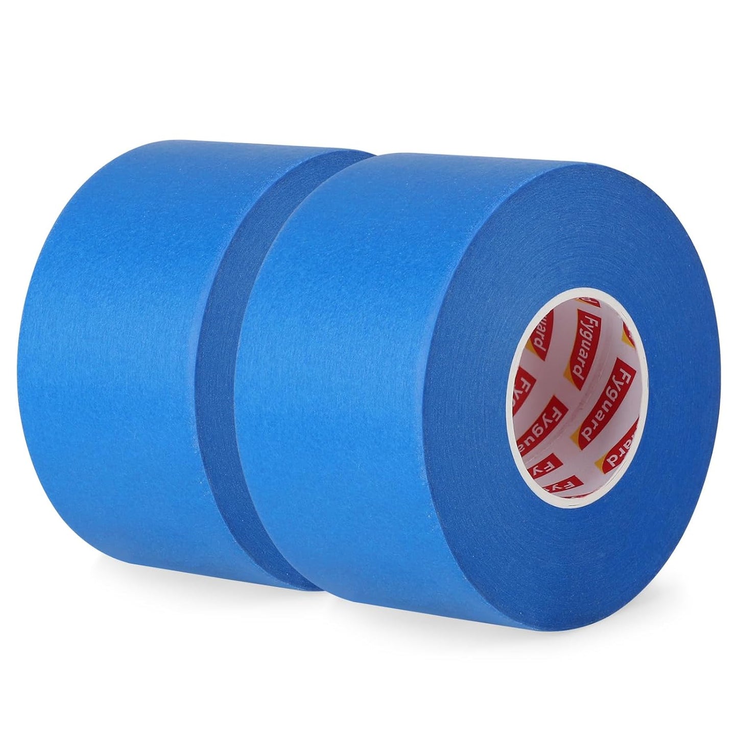 2 Roll Painters Tape 1.89In × 55Yard Blue Painters Tape Bulk Multi-Surface Blue Masking Tape for Wall Painting Edge Treatment DIY Crafts