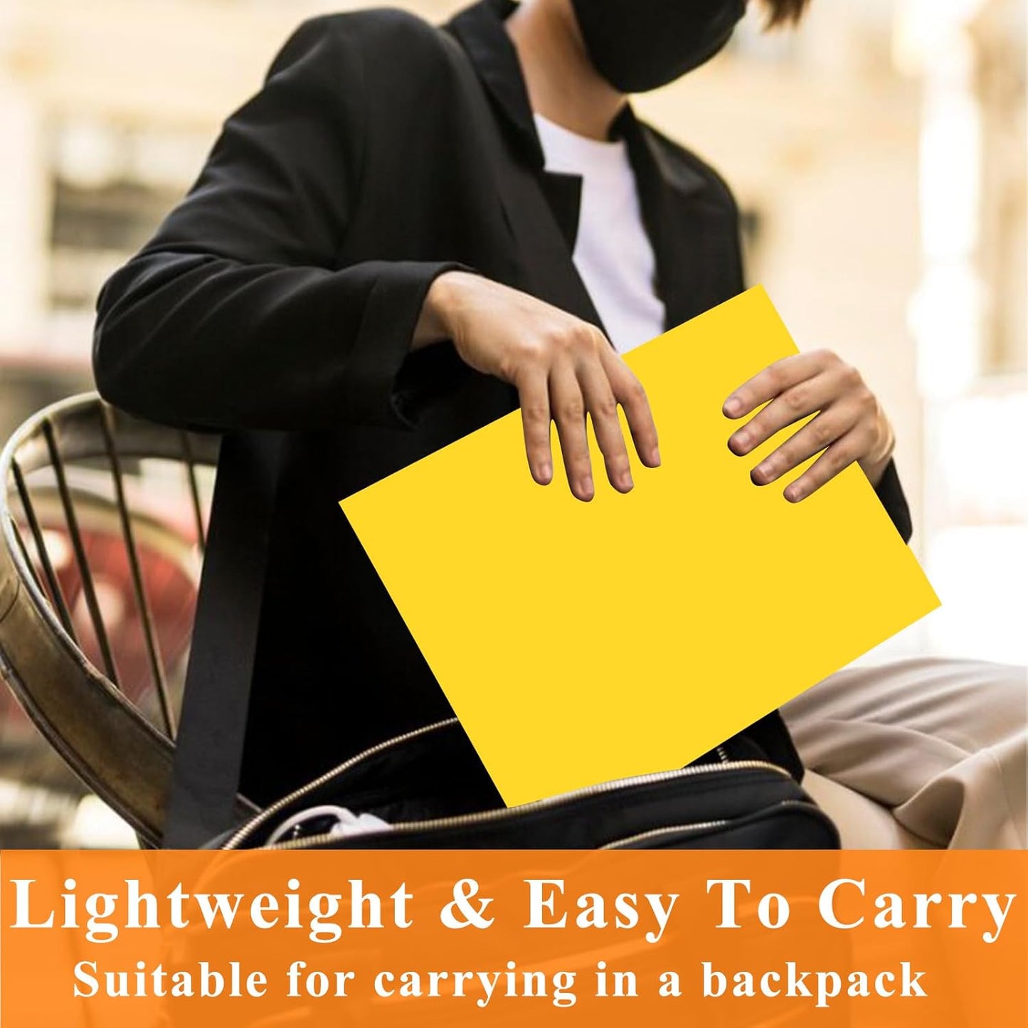 25Pcs Yollow Folders with Pockets-2 Pocket Folders for Documents,Cute Paper for Filing Cabinet,School,Office,Resume Portfolio