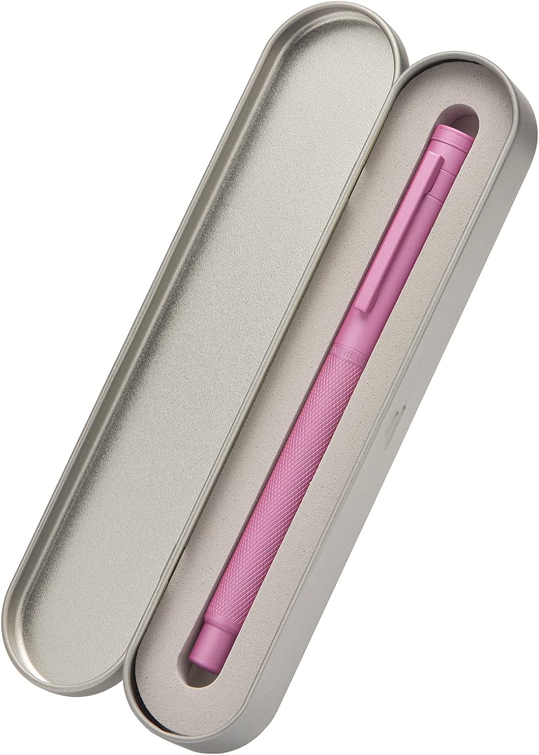 Hongdian 1851 Pink Forest Fountain Pen Medium Nib, Classic Design with Converter and Metal Pen Case
