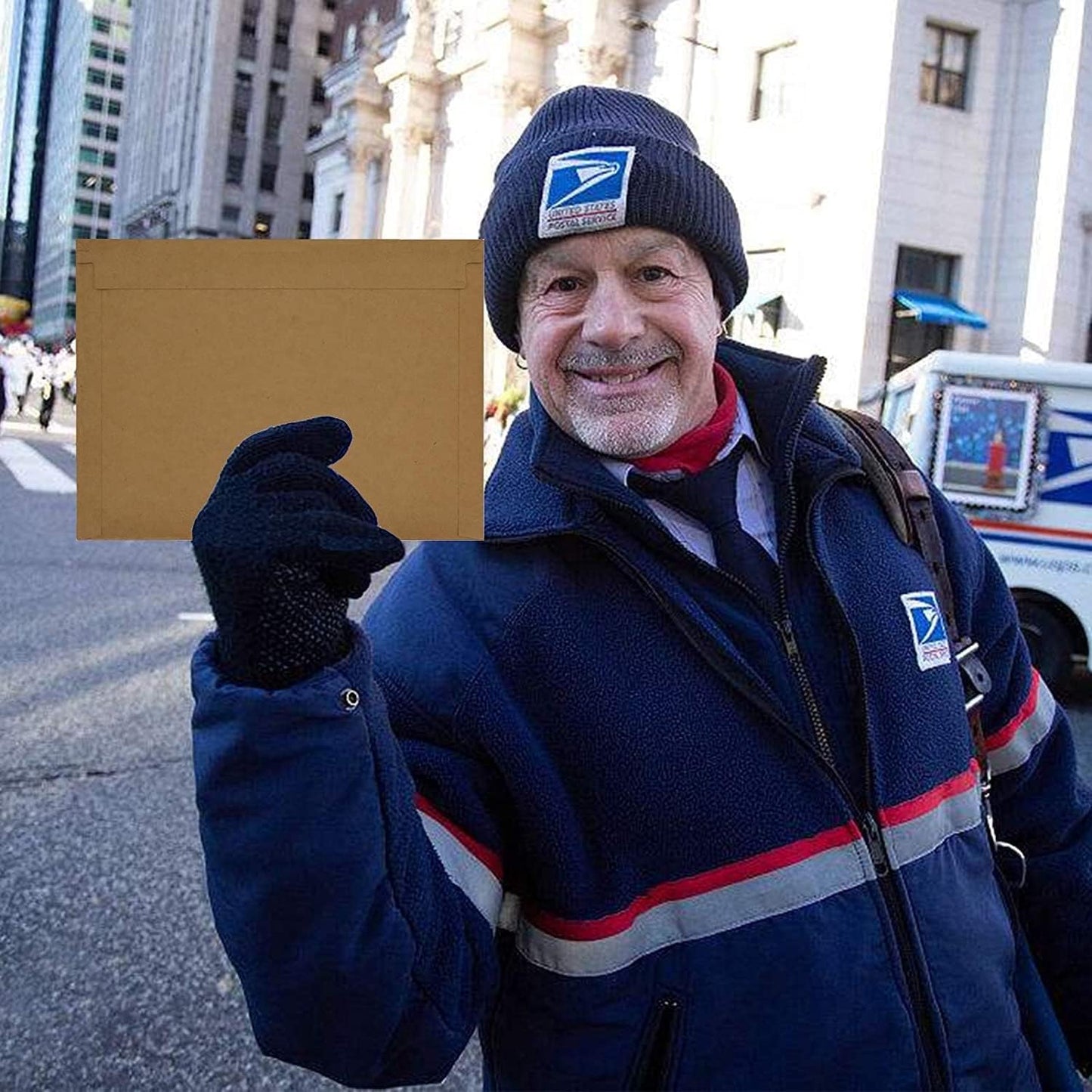 25 Pack Brown Kraft Rigid Mailers, 9.5x12.5 inches Self Seal Photo Document Mailers Premium Cardboard Keep Flat Envelopes for Photos, Pictures, Papers, Files, CD