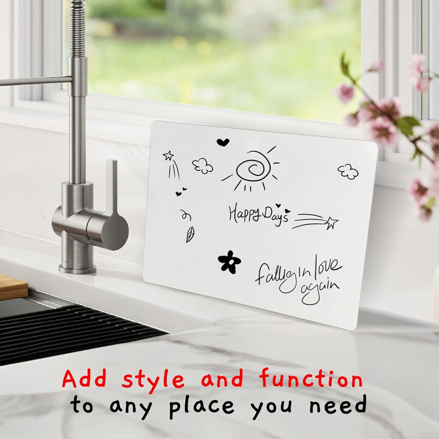 Bigtime 12 Pack 9x12 Classroom Whiteboards for Kids - Small Double-Sided White Board - White Boards Bulk Set, Classroom Essentials - Magnetic Dry Erase Boards for Students, Teacher