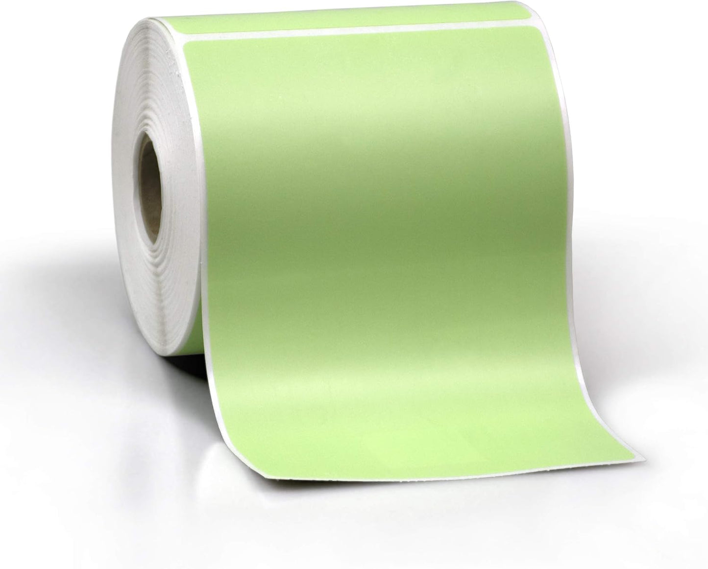 4" X 6" Direct Thermal Perforated Stickers Labels for Shipping Labels, Inventory, and Color Coding - Compatible with Zebra, Rollo, Godex and More (Green, Pallet)