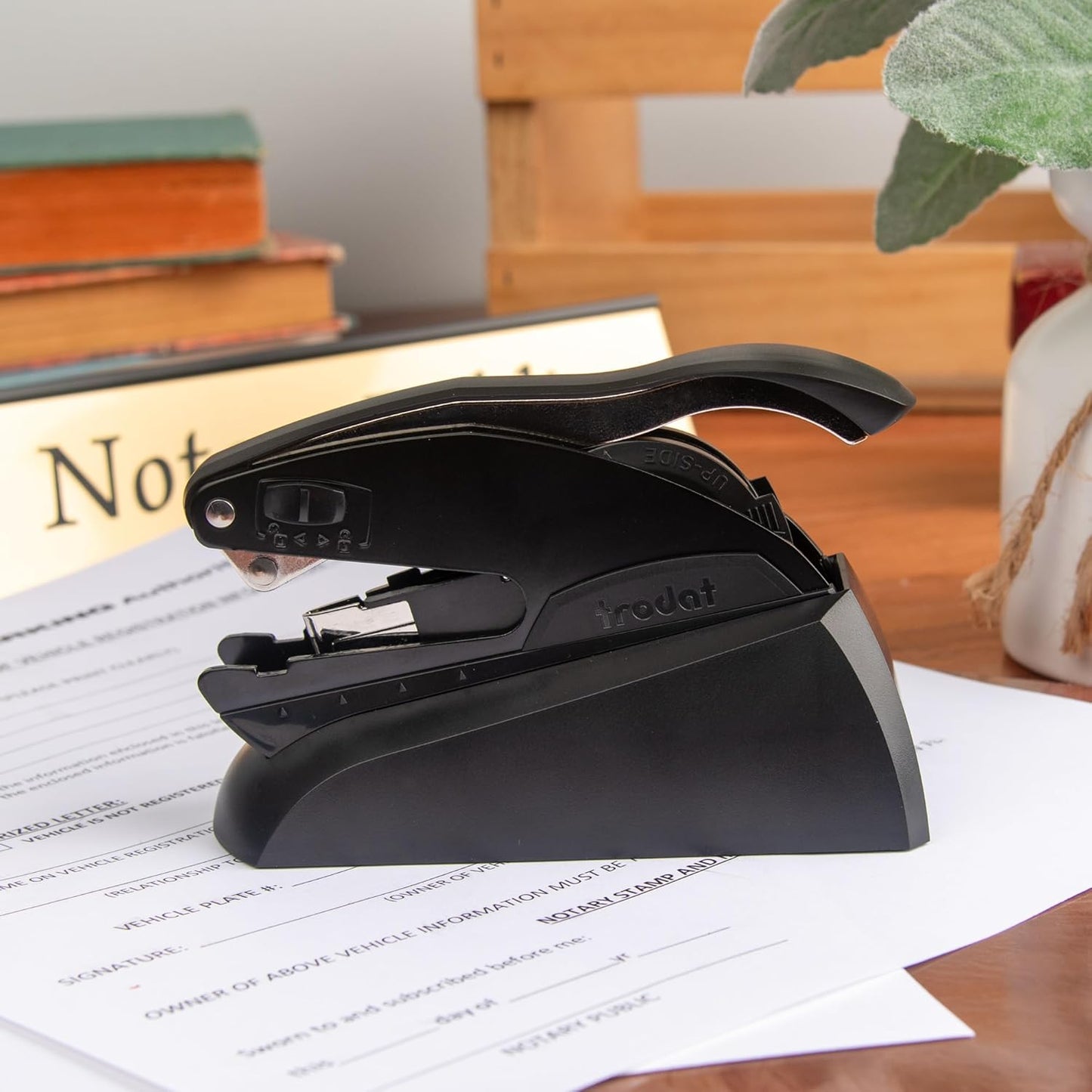 Alabama Round Notary Embosser | Official State Embosser | Official Seals | Meets State Specifications (Alabama, Round Embosser)