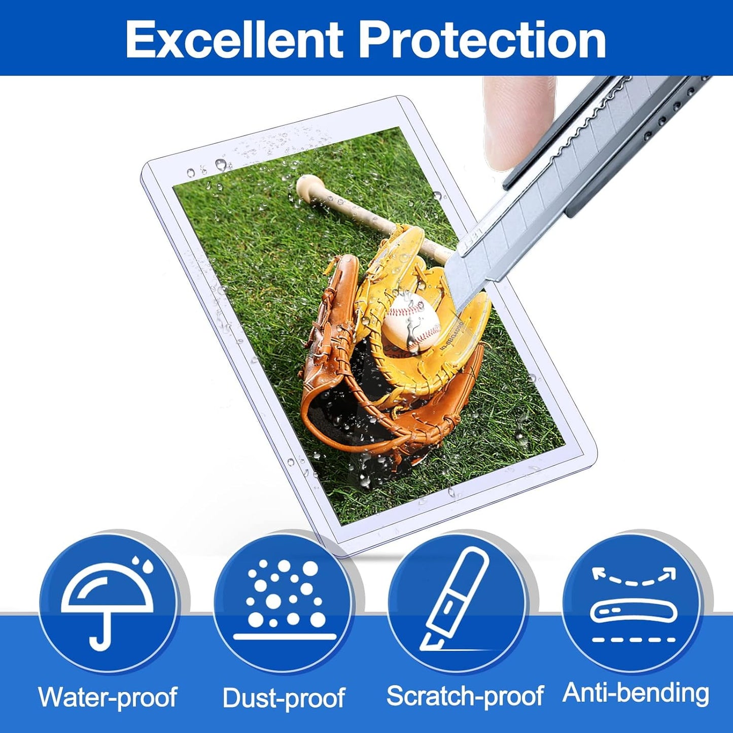 100 Toploaders for Cards and 100 Soft Card Sleeves, Sooez 35 PT Top Loaders Card Protectors, 3" x 4" Hard Plastic Penny Sleeves for Baseball, Football, and Game Collectible Trading Cards