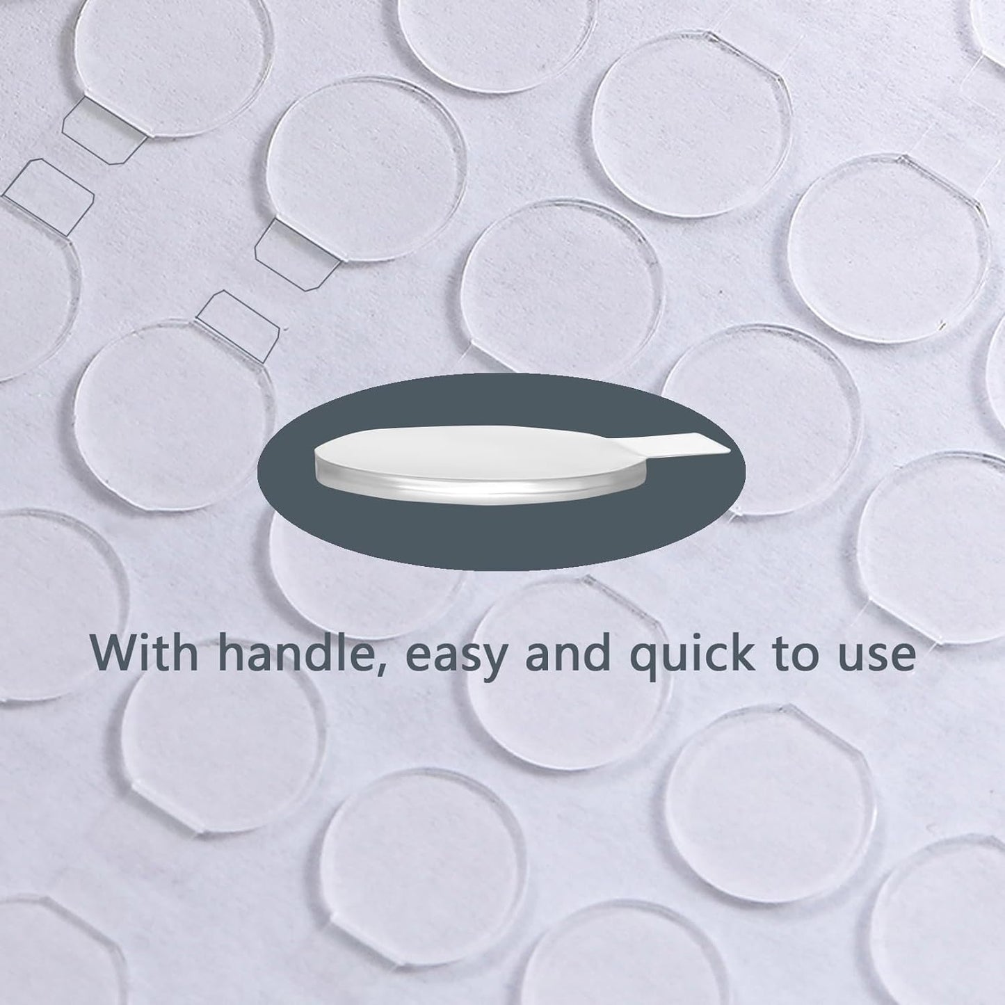 Adhesive Stick dots Two-Sided Sided Mounting Putty Stick Tack for Wall Hanging Crafts Balloons Festival Party Decorations,Clean Removable(0.4"*0.4"-300)