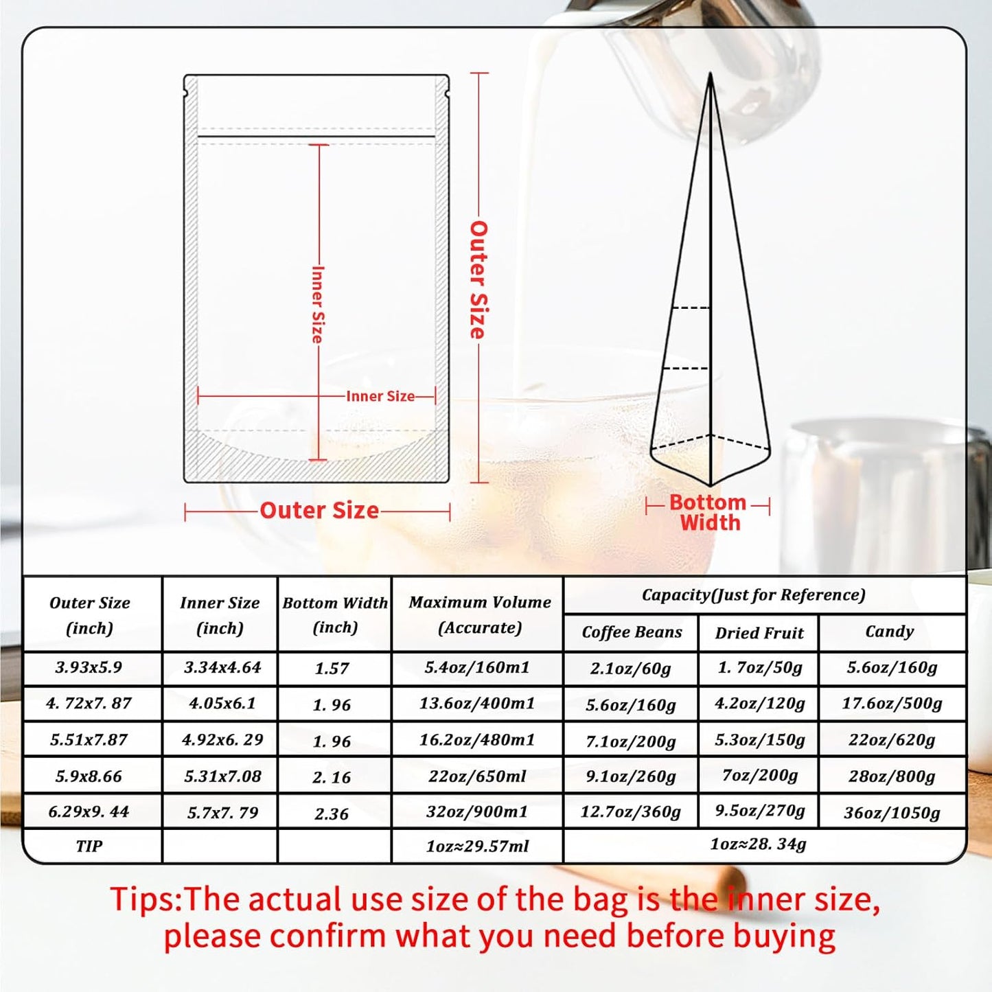 100 Pack Smell Proof Bags, Resealable Black Mylar Bags with Matte Window, Foil Pouch Stand Up Sealable Bags for Packaging, 5.9 × 8.66 Inch