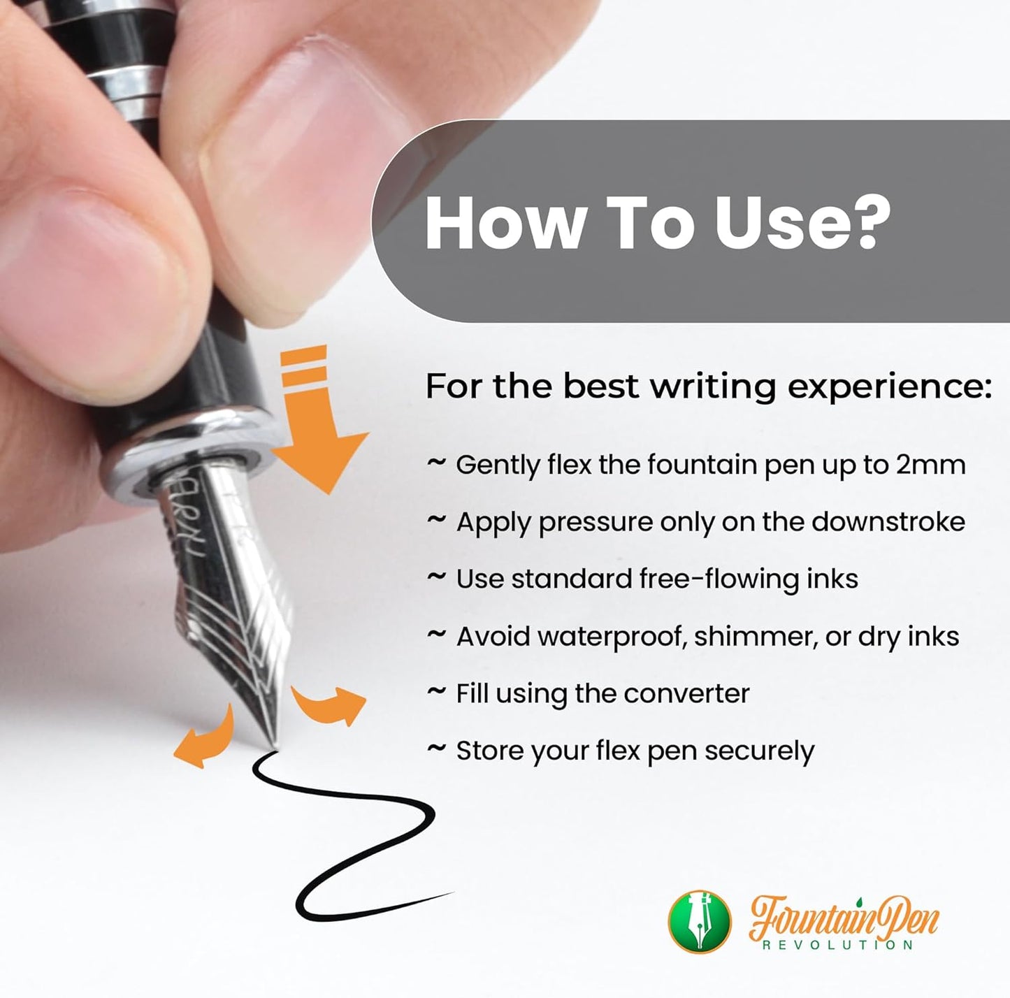 Jaipur V2 Piston Filled Refillable Fountain Pen - Jade Ultra Flex Cursive Pen w/Stainless Steel Nib - Luxury Pens w/Acrylic Body & Ebonite Feed - Fountain Pens for Journaling & Calligraphy