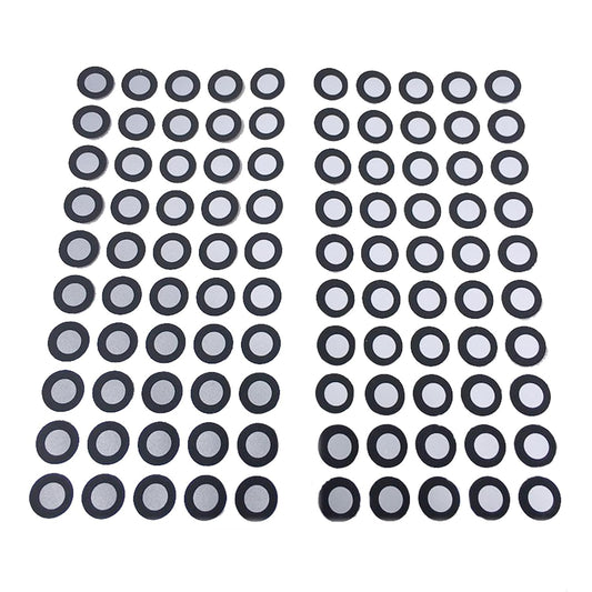 6.0mm Optical Tracking 3D Scanner Marker for Industrial Consumer 3D Scanner,3D Scanning Markers Dots Stickers Reference Point Markers for 3D Scanning,Diffuse Reflection Markers for 3D Scanner (100pcs)