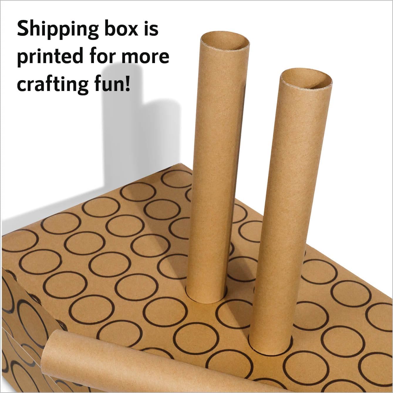 54 PC Cardboard Paper Tubes for Crafts - 10" x 1.5" Inch Kraft Thick Paper Towel Rolls for Classrooms, Projects, DIY, Arts and Crafts