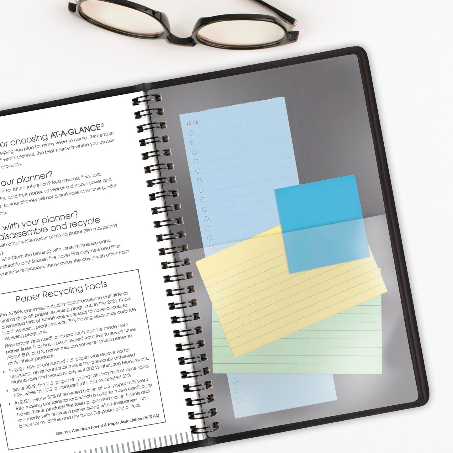 AT-A-GLANCE Planner 2025-2026 Academic, Weekly, 5" x 8", Small, Flexible Cover, Black (7010105)