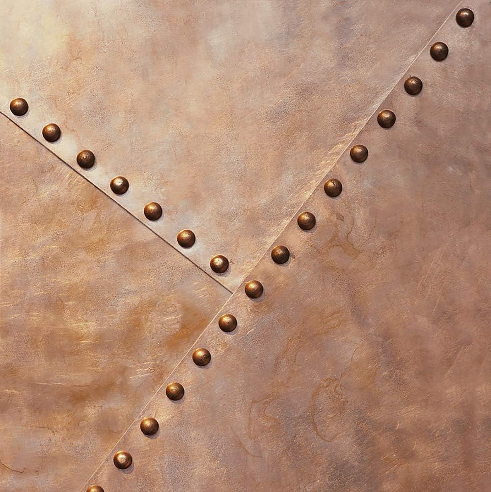 Kingrol 500 Count Upholstery Nails Pins, 7/16"/11mm Antique Brass Finish Furniture Tacks Upholstery Tacks