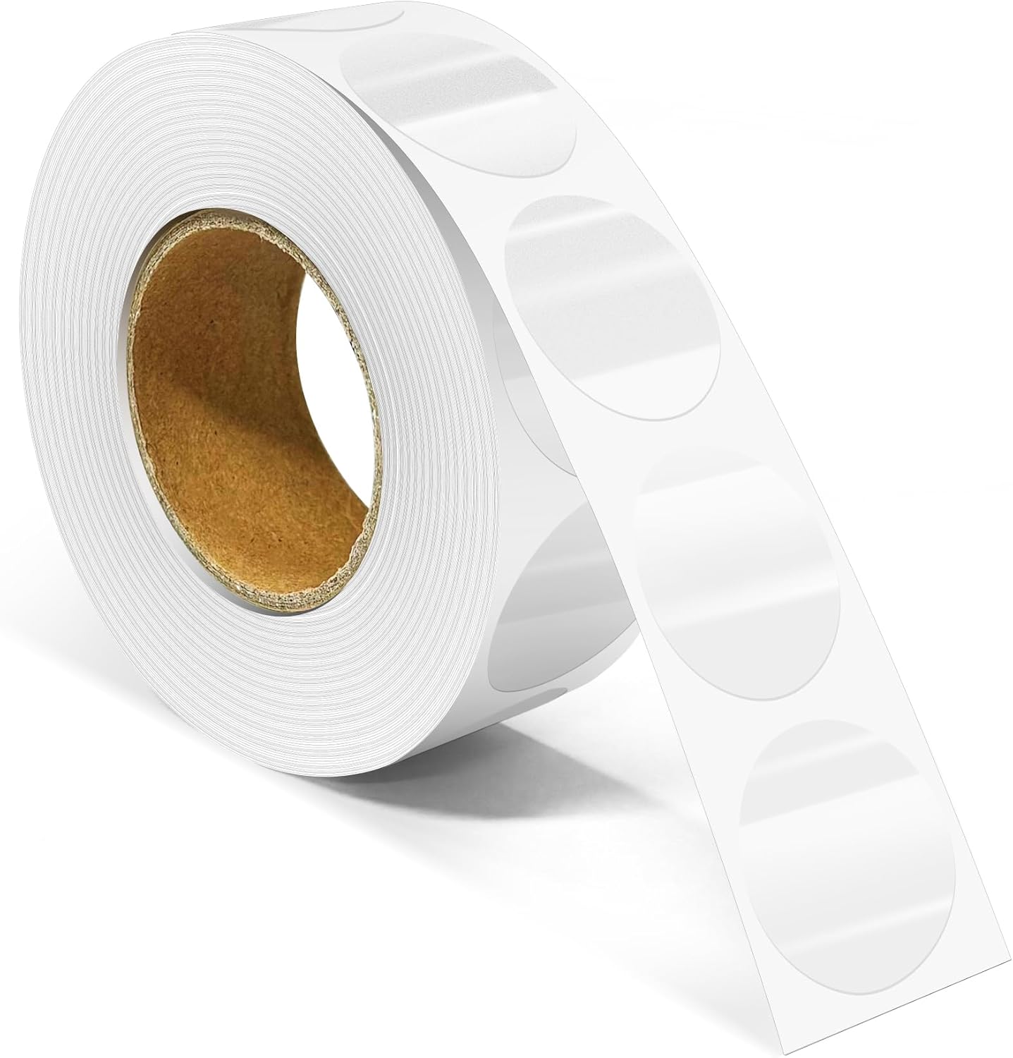 1 Inch Round Color Coding Labels, 1000 Dots Per Roll Transparent Color Coded Dot Stickers, Round Color Dot Labels for Organizing, Filing, and Storage