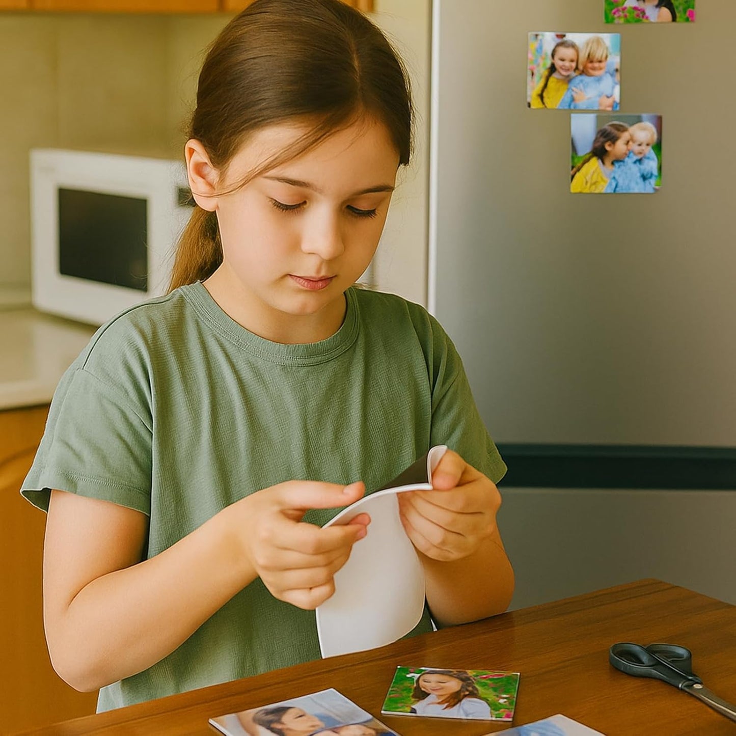 Adhesive Magnetic Sheets 8 x 10 Inch, 18 Packs Magnetic Sheets with Adhesive Backing - 0.5mm Thickness Flexible Magnet Sheets for Dies Storage, Craft Projects, Photos, School, Office