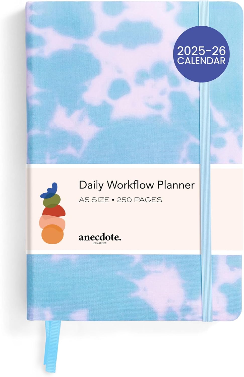 Anecdote 2026 Planner: A Monthly, Weekly & Daily Planner 2026 for Planning Your Success - A5 Size Hardcover Start Anytime and Achieve your Goals - Tie Dye
