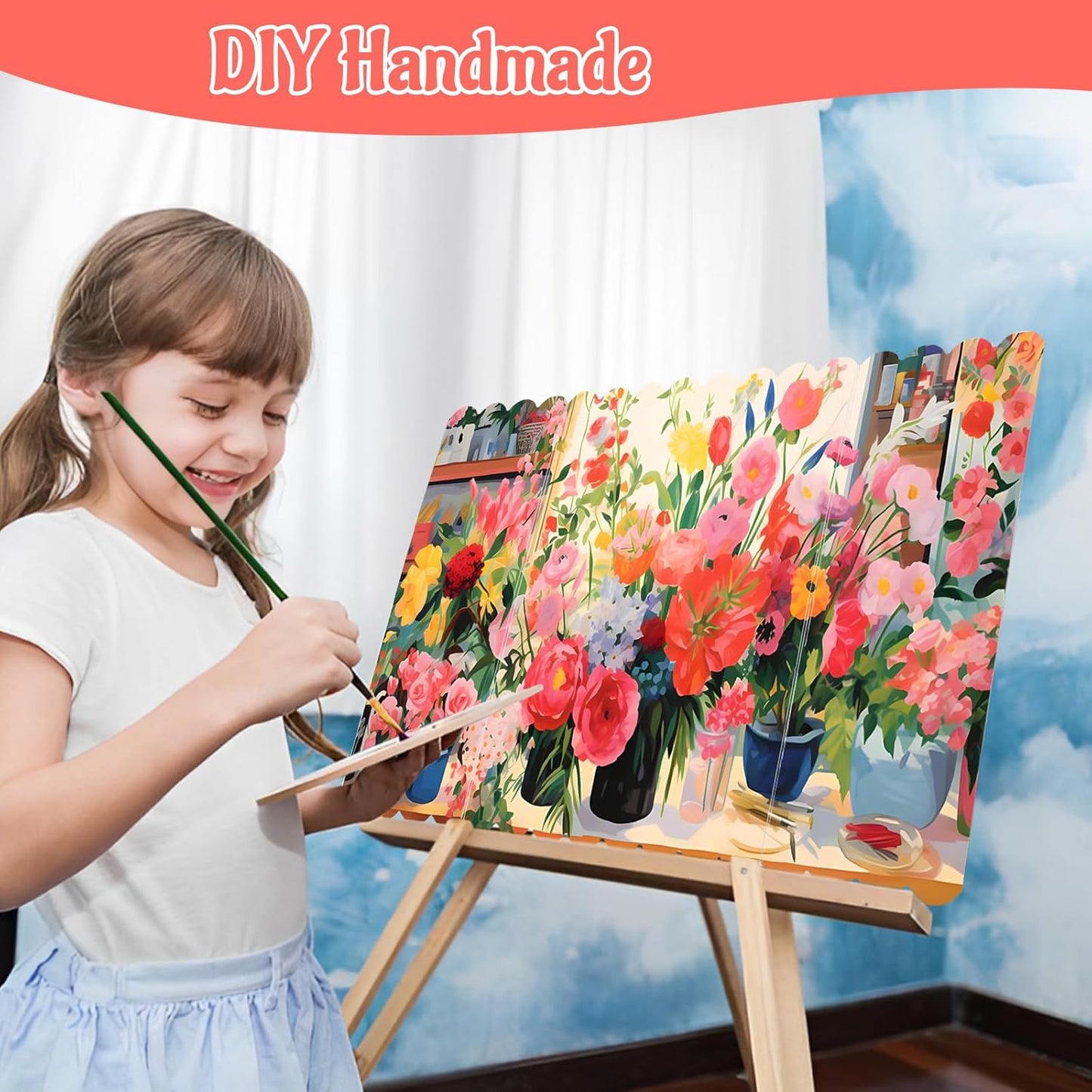 JMIATRY 15 Pack Trifold Poster Board 24 x 16 Inch White Presentation Cardboard Science Fair Display Boards Trifold Display Boards for Presentations Science Project Trifold Poster Board Bulk