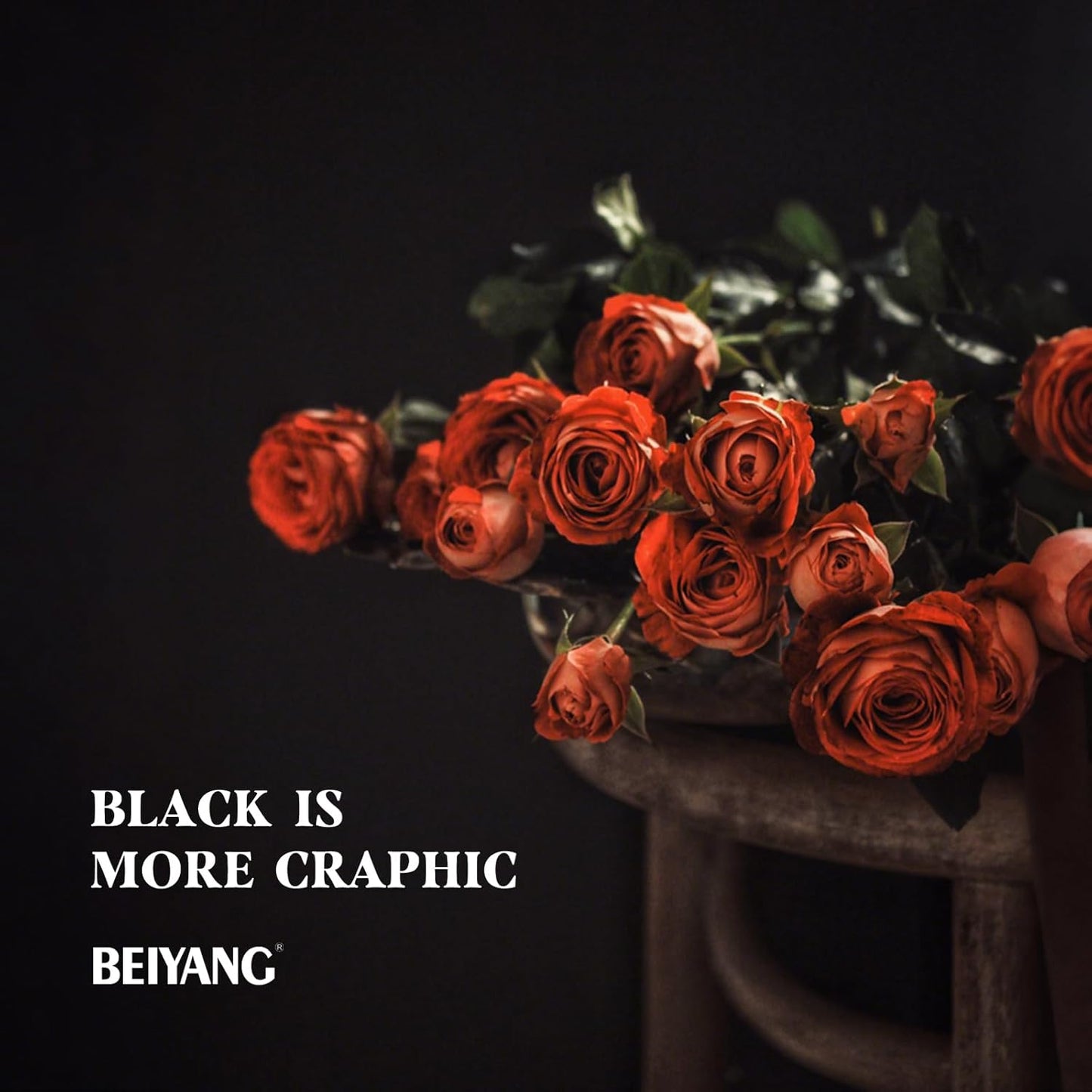 6x10 Ft Black Backdrop for Photography Background, Studio Background for Portraits, Product Shoots, Vedio, Chromakey Black Screen for Streaming Live, Party, Zoom Meeting