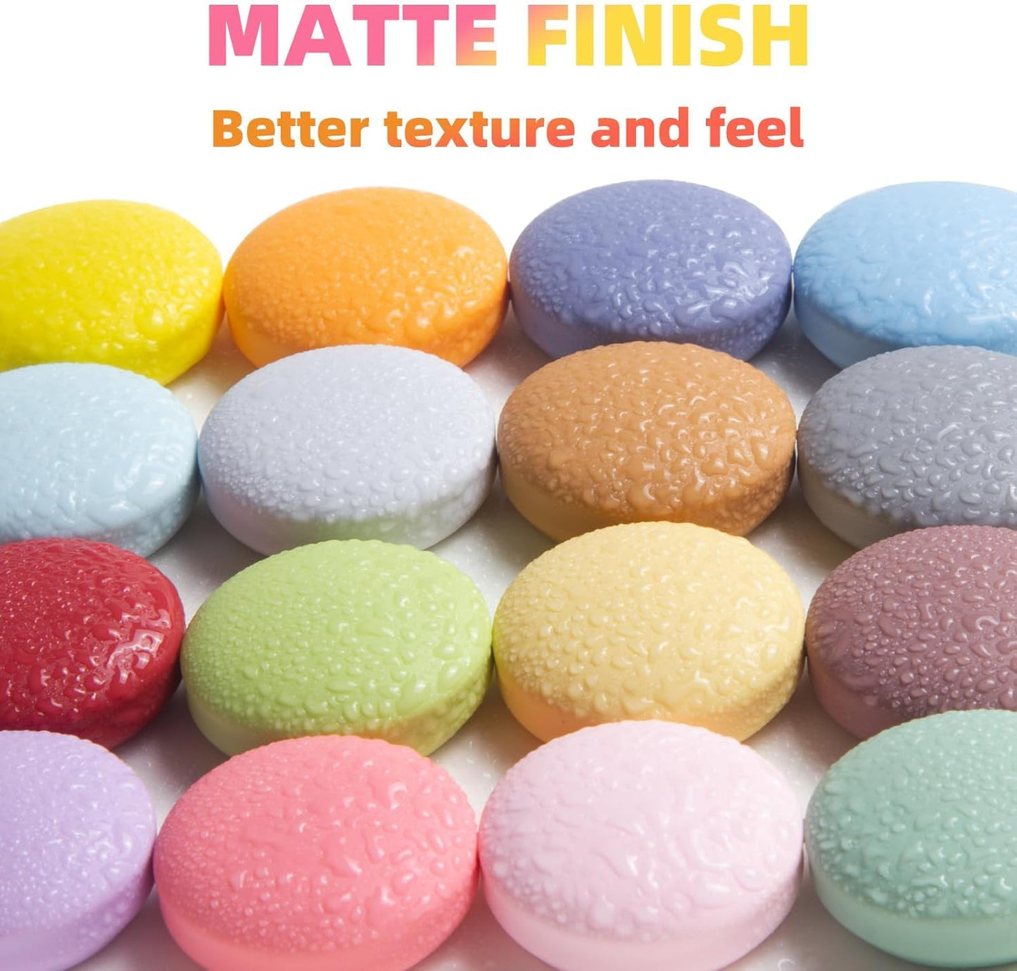 16/9-Piece Cute Colorful Fridge Magnets – Glossy & Matte Finish Refrigerator Magnets for Whiteboard, Locker, Kitchen, Office – Strong Decorative Magnetic Stickers (16 Colors, Multi-Pack)