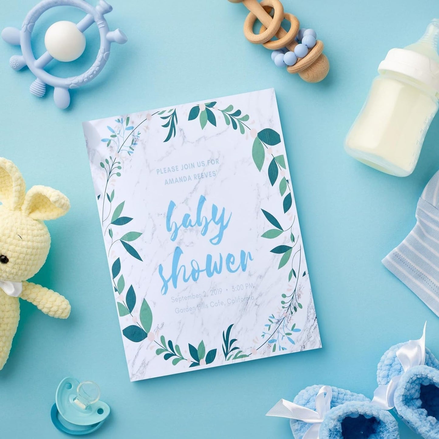 Juvale Resume Paper - 8.5 x 11 In, Gray Marble, 48 Sheets - Inkjet & Laser Printer Compatible Marble Paper for Stationery, Certificates & Invitations