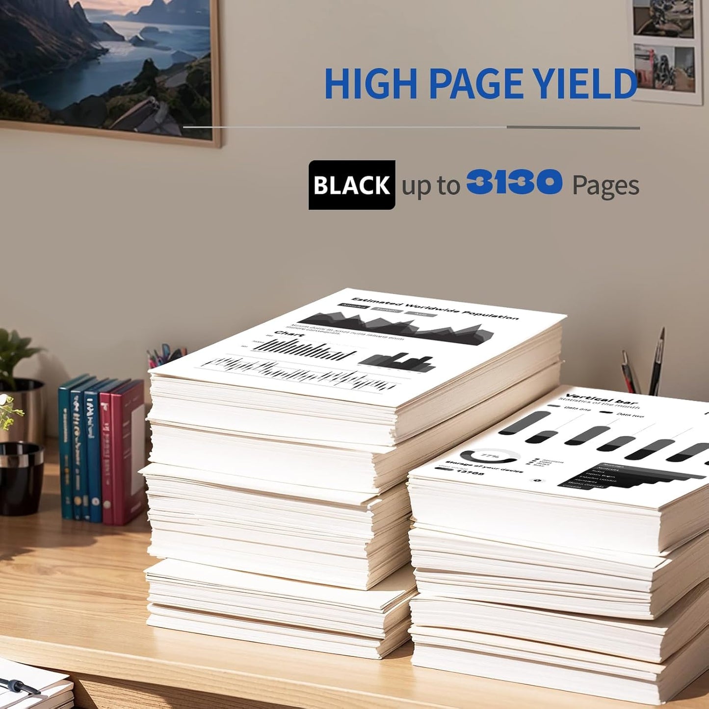 067H 067 Black Toner Cartridge 1-Pack with Chip Compatible Canon 067H CRG-067H Toner Work with Canon imageCLASS MF656Cdw MF653Cdw MF654Cdw LBP632Cdw LBP633Cdw Printer, CRG067H Ink, Black