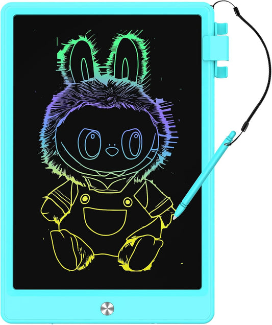 8.5 Inch LCD Writing Tablet for Kids, Colorful Toddler Doodle Board - Erasable Drawing Pad, Educational Learning Toy for Ages 3-8 - Valentine's Day Christmas Birthday Gifts (8.5 Inch, Blue)