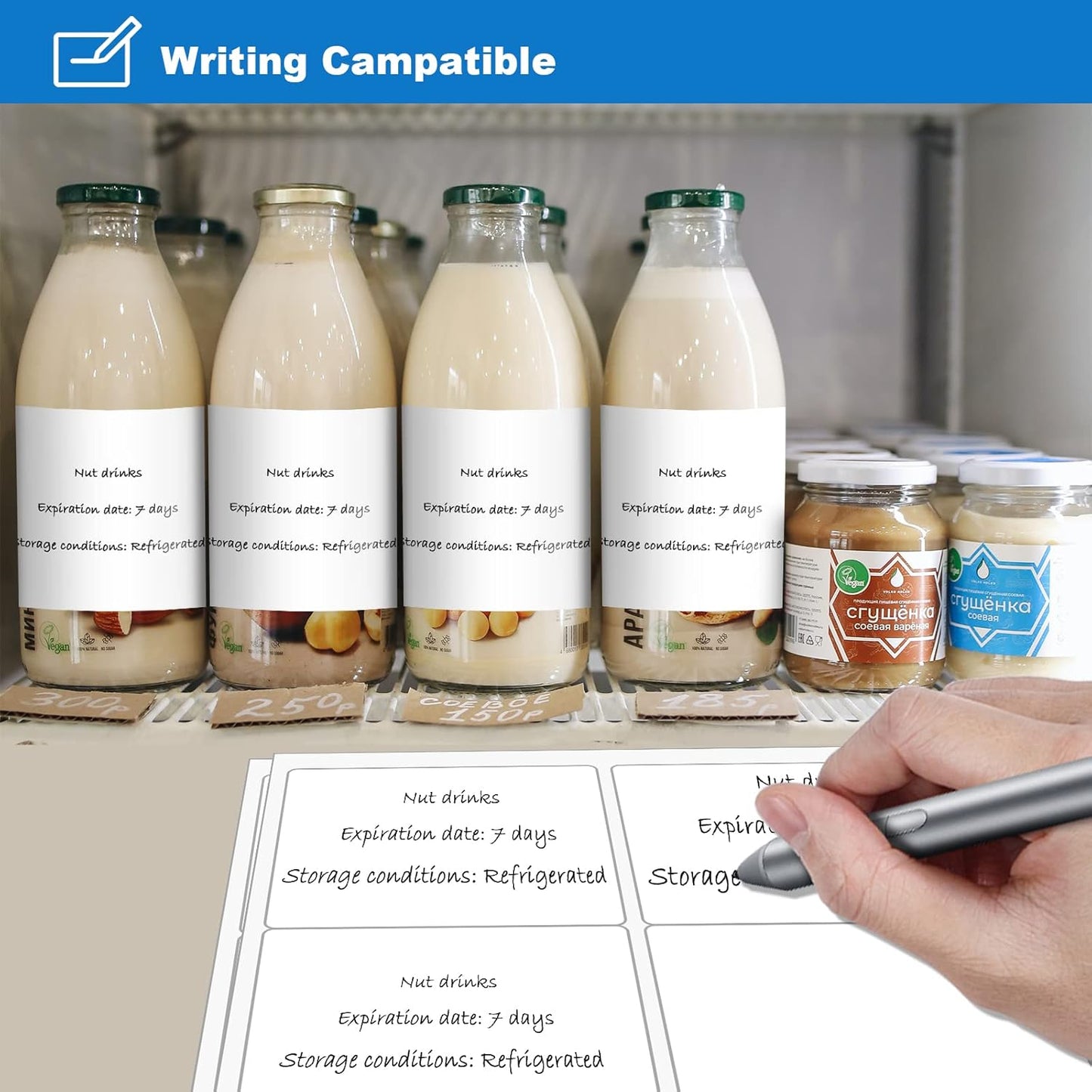 BESTEASY 3 1/3" x 4" Labels Shipping Labels for Laser Inkjet Printers, 6 Up Self Adhesive FBA Address Labels, White Matte Mailing Label Stickers (2000 Sheets, 12000 Labels)