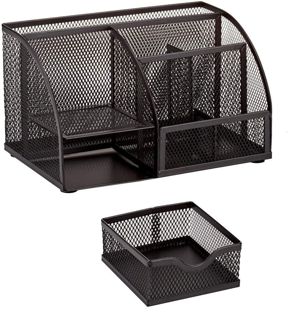 Annova Desk Organizer Wire Mesh 3 Tier Sliding Drawers Paper Sorter/Multifunctional/Premium Solid Construction for Letters, Documents, Mail, Files, Paper, Kids' Art Supplies (Gold)