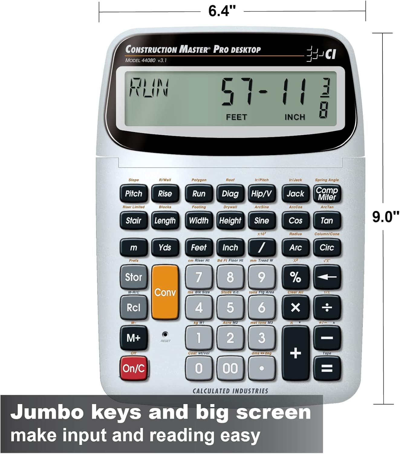 Calculated Industries Construction Master Pro Calculator Bundle for Architects, Estimators and Contractors