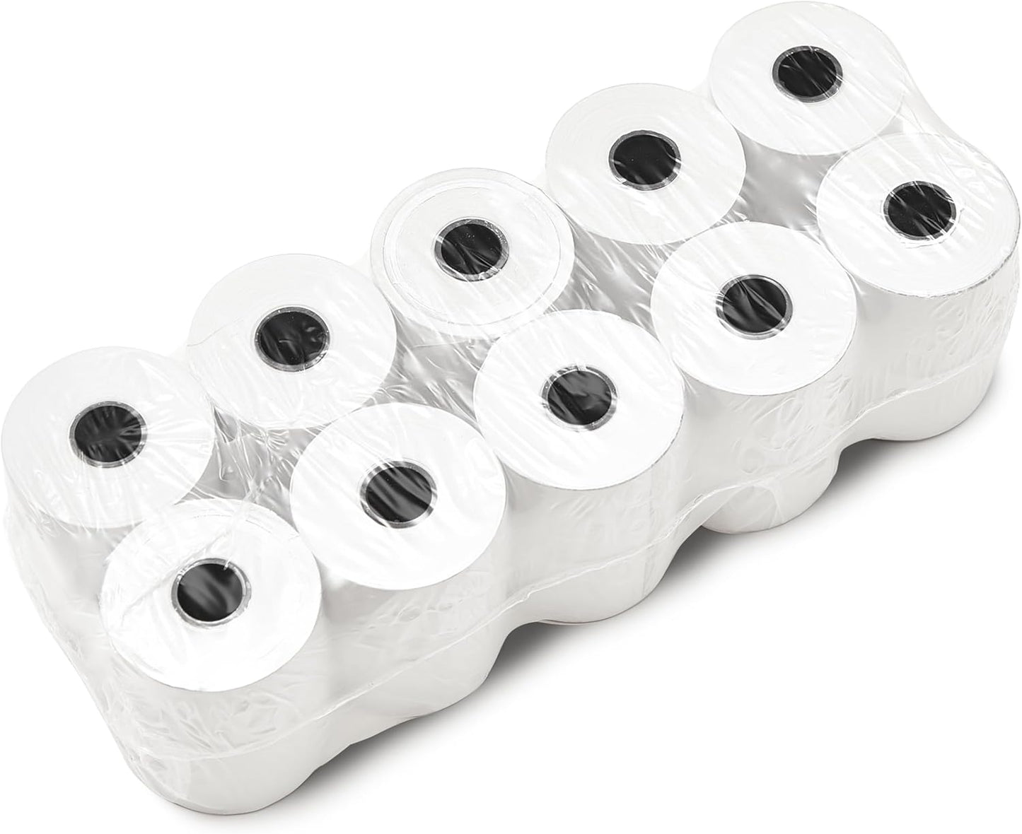 (25 Rolls) 2 1/4 x 85 Thermal Paper Receipt Rolls 2.25 x 85 ft, POS/Cash Register, Fits All Credit Card Terminals, Verifone VX510 VX570 FD50 T4220