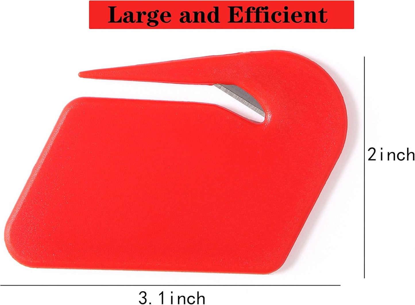Magnetic Letter Openers Envelope,3 Pack,Envelope Opener Slitter,Mail Openers Blade with Magnet,Letter Opener for Women,Envelope Cutter(red,Blue,Black)