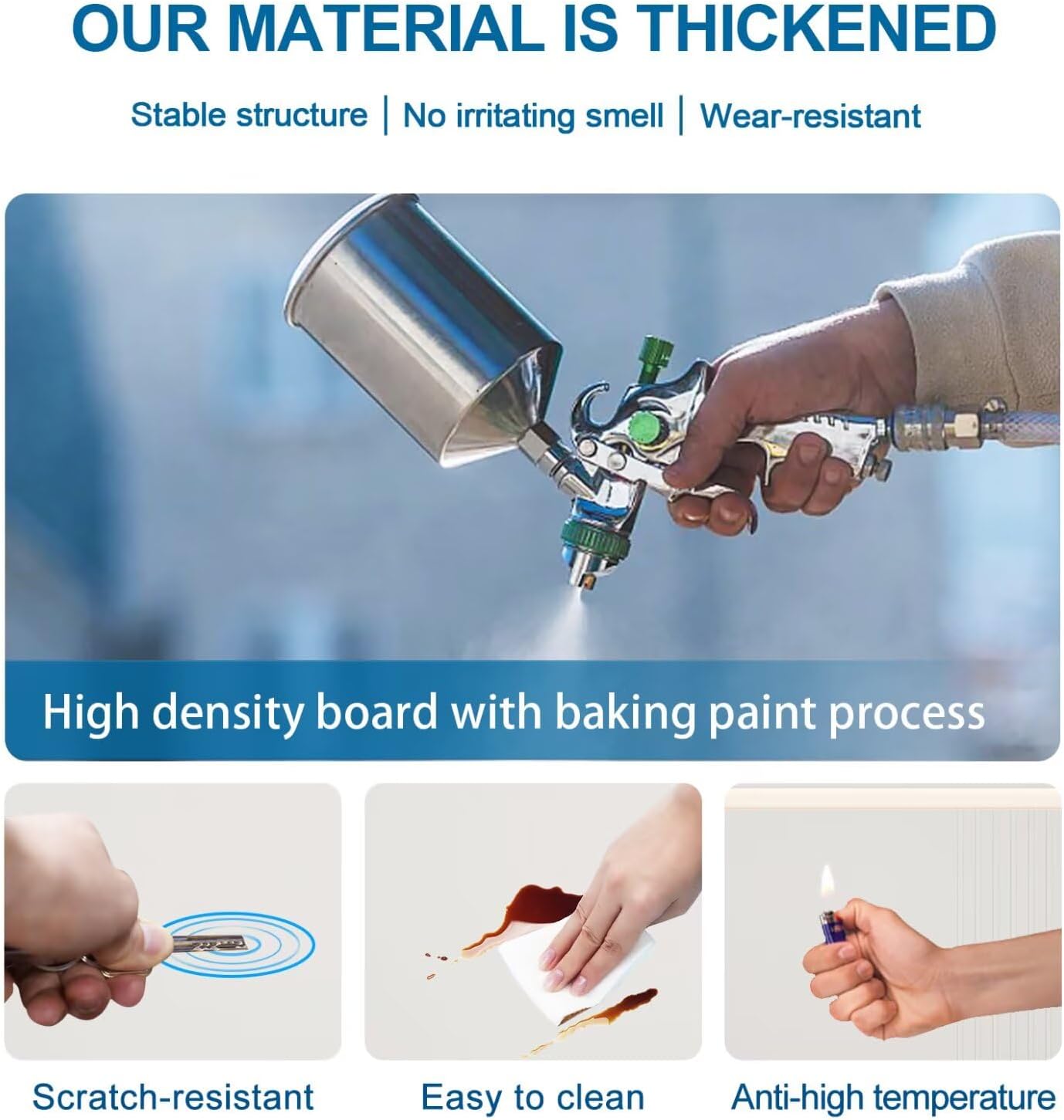 Reception Desk with Counter Modern Front Office Desk Large Reception Room Tables Checkout Counter Reception Table for Retail Lobby Beauty Salons E 87inch/220cm