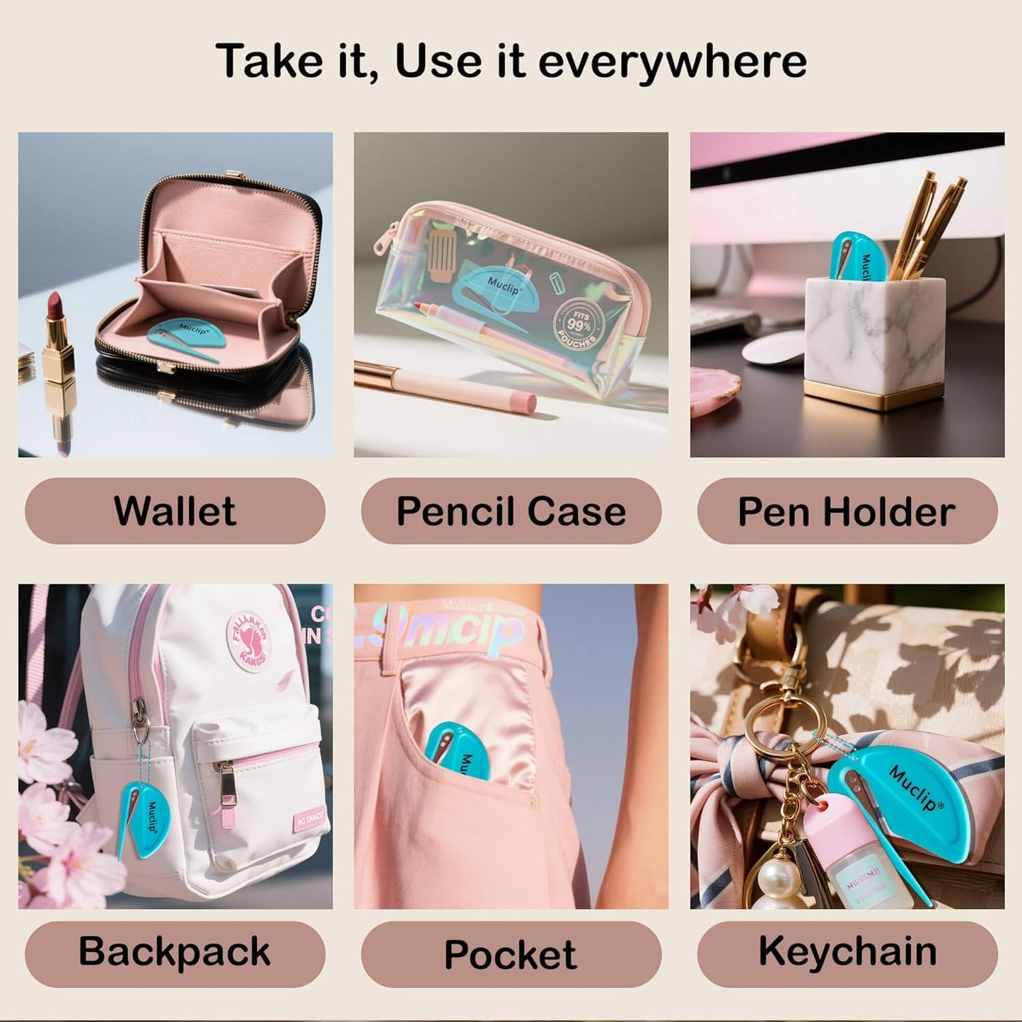 4 Pack Letter Opener Envelope Slitter - Ergonomic ABS Grip, Hidden Stainless Steel Blade,Fast Opener for Envelope,Letter,Mail,Package,Ideal for Office,Home,Business (Boxed)