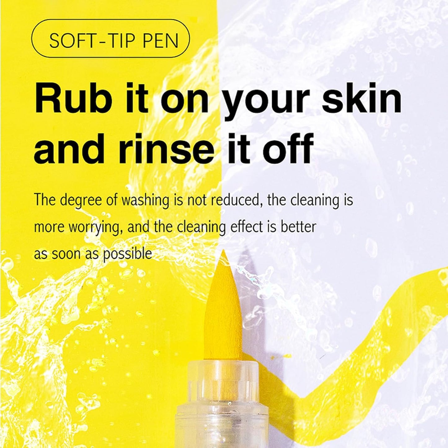 12 Color Acrylic Paint Pens, Soft Brush Tip Acrylic Paint Markers,Quick-Drying Waterproof Acrylic Markers for Canvas, Rock Painting, Wood, Stone, Glass, Ceramic, Fabric Painting, DIY Crafts