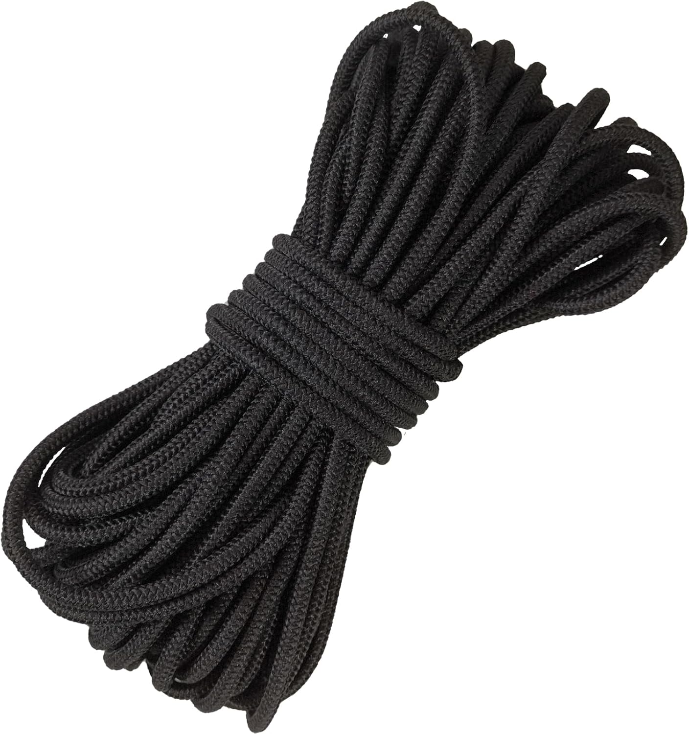 3mm Black Elastic Cord 45ft - 1/8 inch Strong No-Slip Bungee String for Crafts, DIY Projects, Kayak Tie Downs, Camping Gear, Sports Gear, DIY Crafts, Hair Bands, Sewing & Shoe Laces