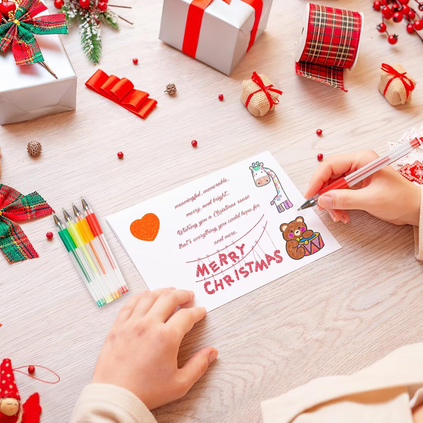 120 Colors Gel Pens, Colored Neon Glitter Pen for Adult Coloring Books, 40% More Ink Fine Point Gel Markers Set, Art Supplies Gift for Adults Drawing Doodling Scrapbook Journaling