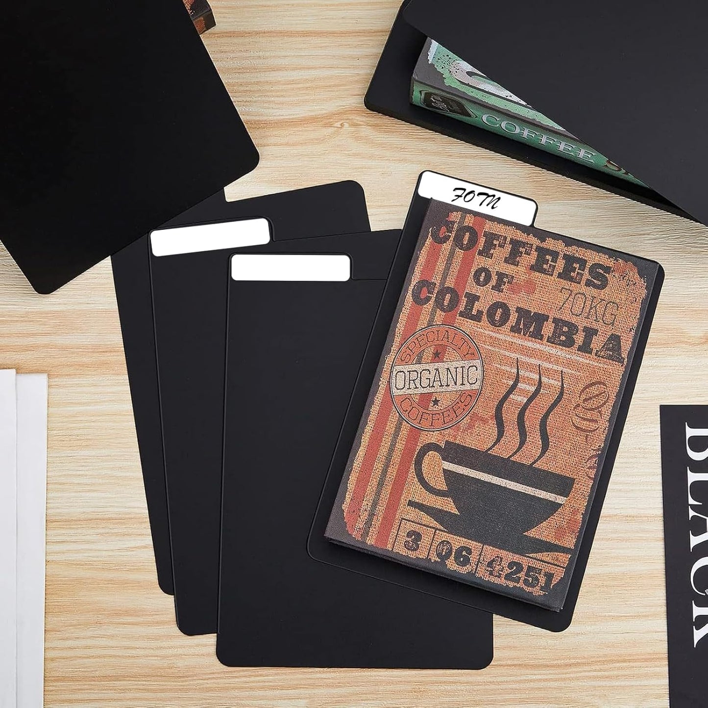 70 Pieces Comic Book Dividers with Tabs,Patient Divider Cards,Card Dividers Comic Book Boards for Storage Boxes 11.22 X 7.24 Inche