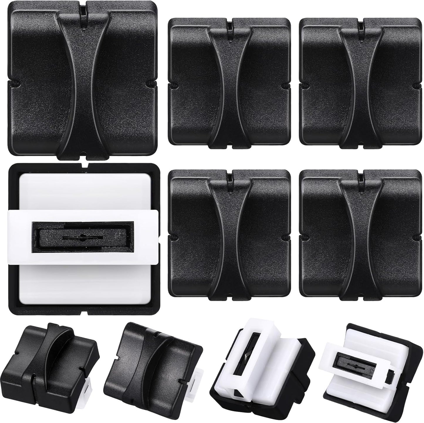 Honoson 6 Pieces Paper Cutter Replacement Blades Paper Trimmer Blades Refill Craft Cutting Replacement Blades for A4 Cutter(Black)