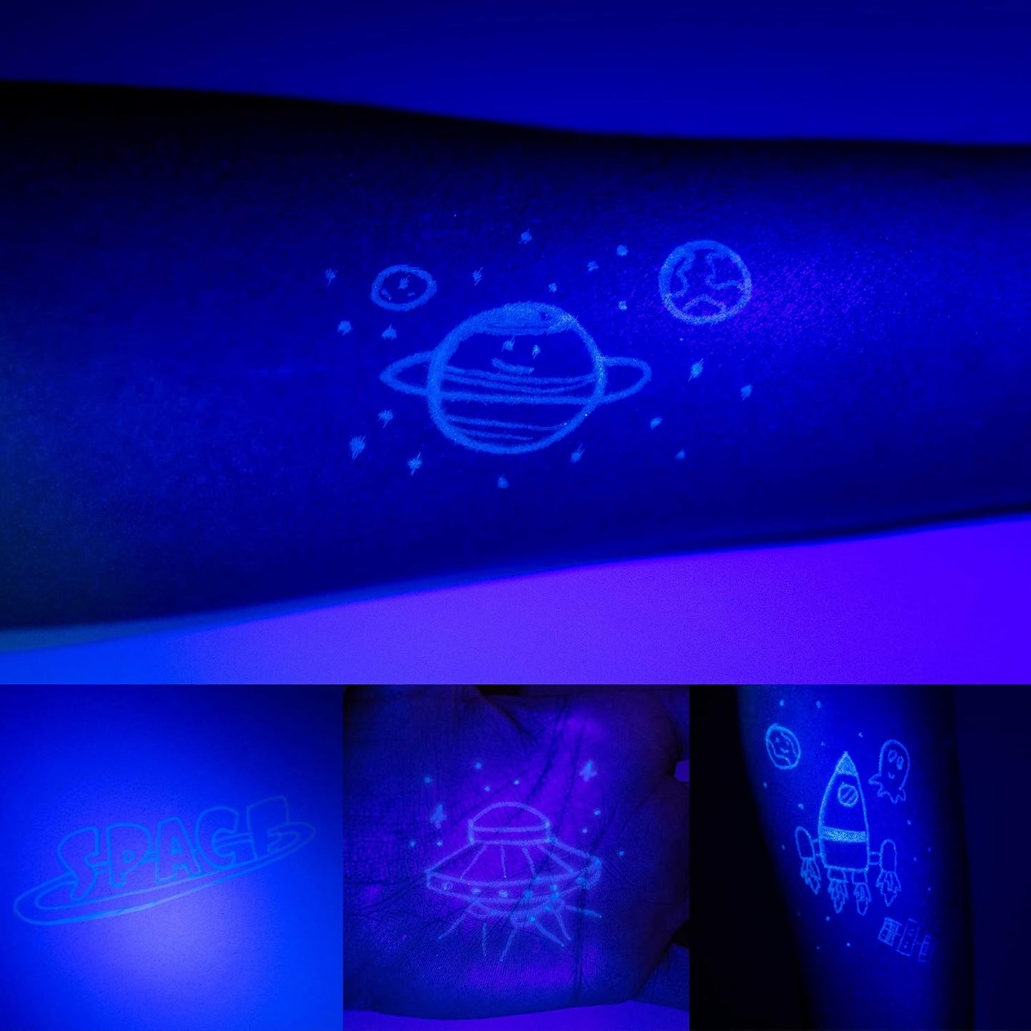 BONNYCO Invisible Ink Pen & Notebook Pack 16, Space Party Favors | Space Themed Party Favors for Kids Goodie Bags Stuffers Pinata Stuffers Classroom Prizes Return Gifts for Kids Birthday Student Gifts