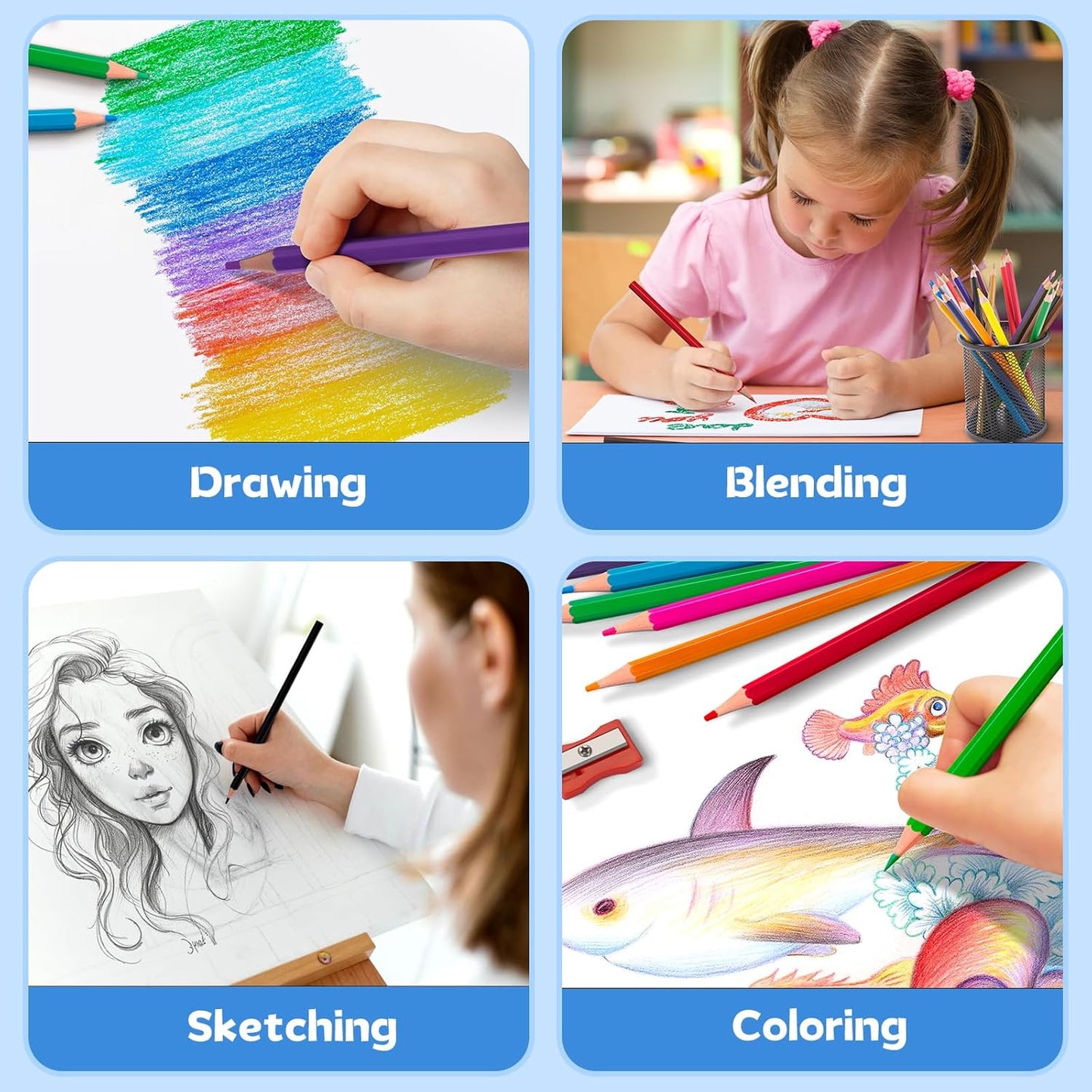 Aigybobo 360 Count Colored Pencils Bulk, 30 Pack Colored Pencils for Kids 12 Colors, Pre-sharpened Color Pencils, Bulk Coloring Pencils School Supplies for Teachers, Classroom Prizes, Art Supplies