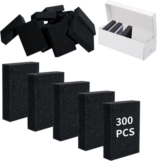 300 Pcs Foam Card Dividers Sponge Trading Card Dividers Shock Absorbing Card Sponge Separators High Elasticity Sponge Card Inserts for Sport Playing Game Cards Protection Supplies