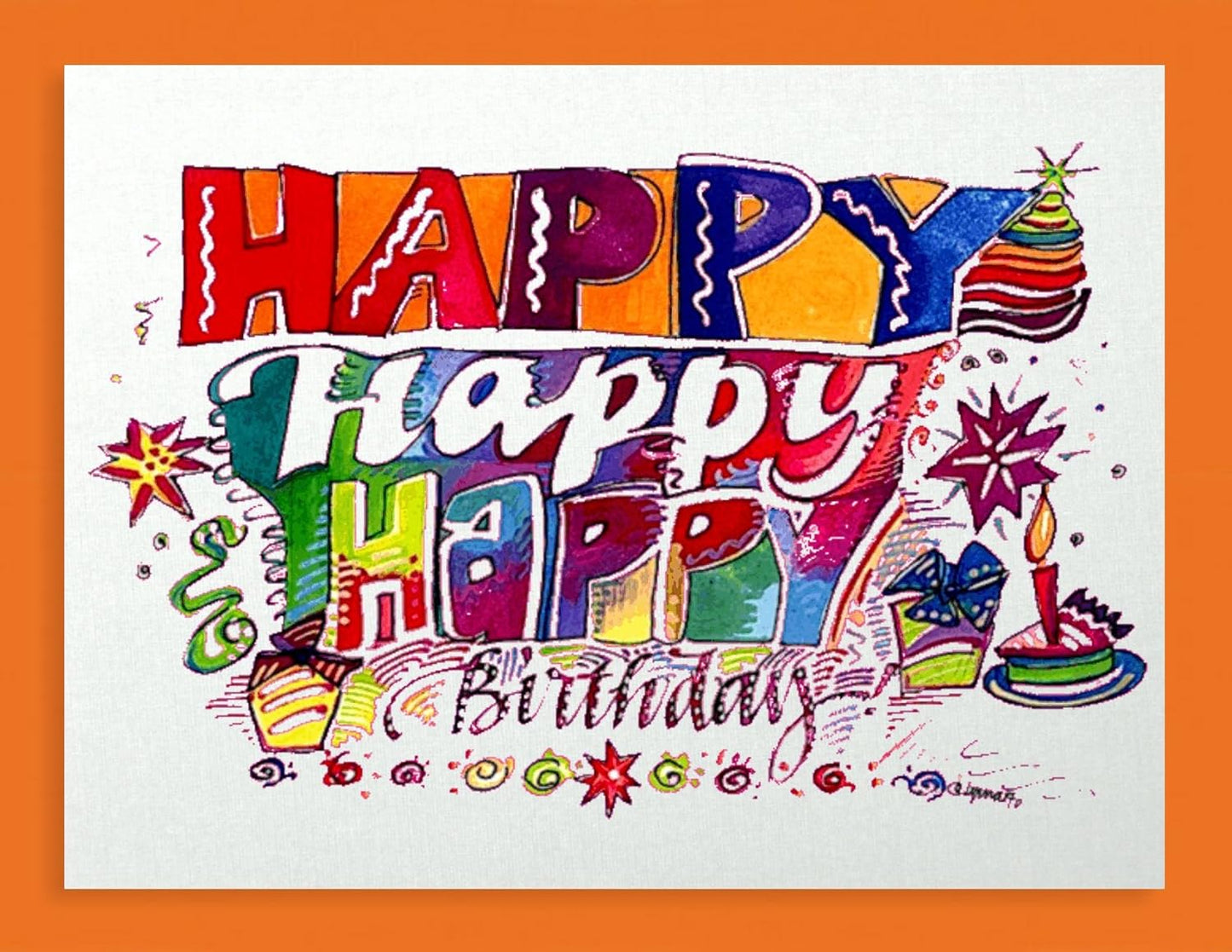 150 Orange Color Cover/Card Paper Sheets - 5 X 7 Inches Photo|Card|Frame Size - 65# (65 lb/Pound) Light Weight Cardstock - Quality Printable Smooth Paper Surface for Bright Colorful Results