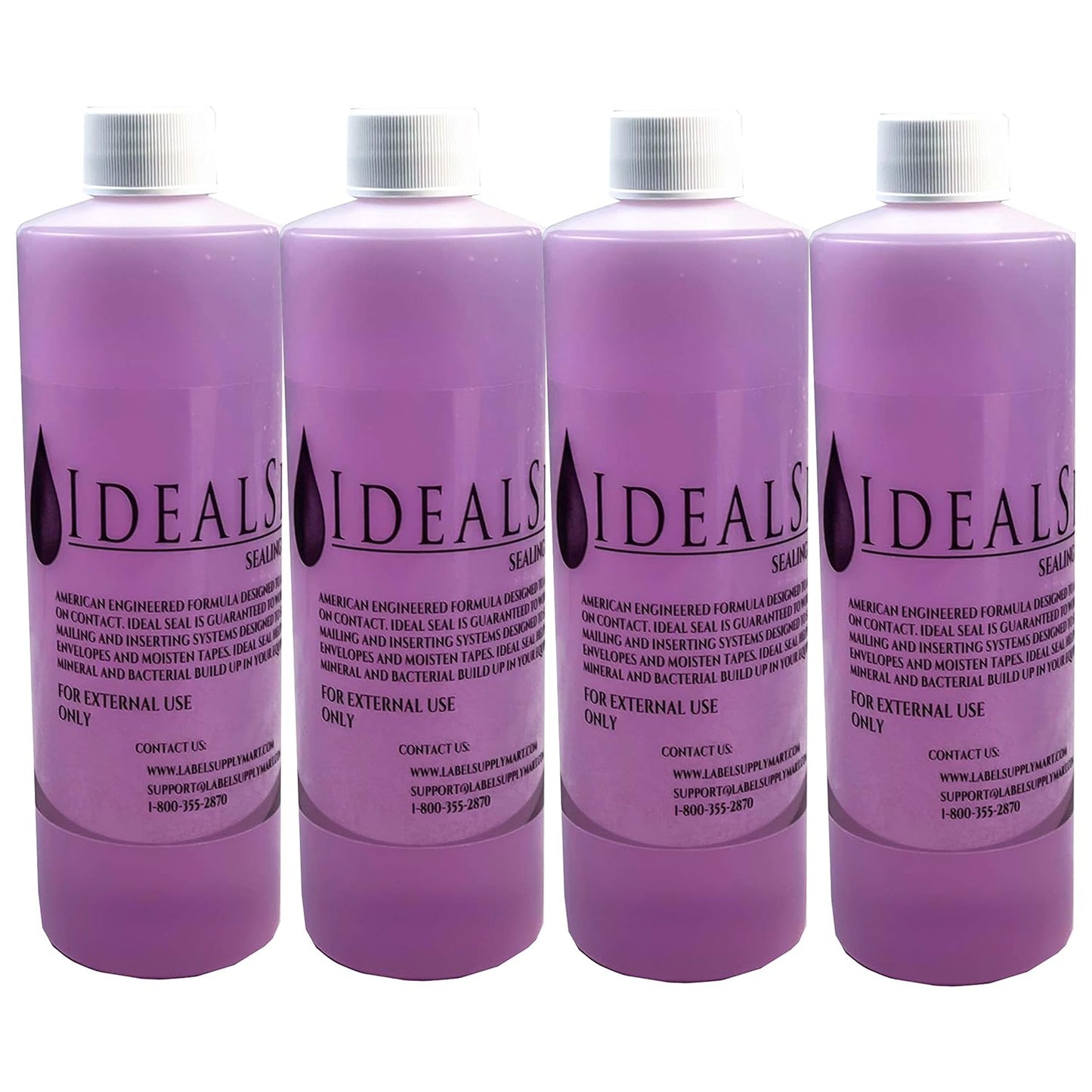 IDEALSEAL One Pint (16 oz Total) of Sealing Solution DM Series Mailing Systems (4)